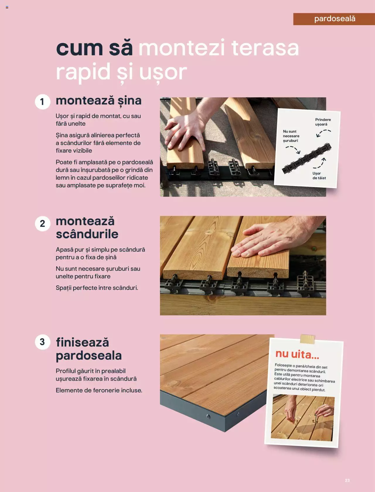 Catalog Brico Depot 24 Martie - 30 Iunie 2022 | Pagina 23