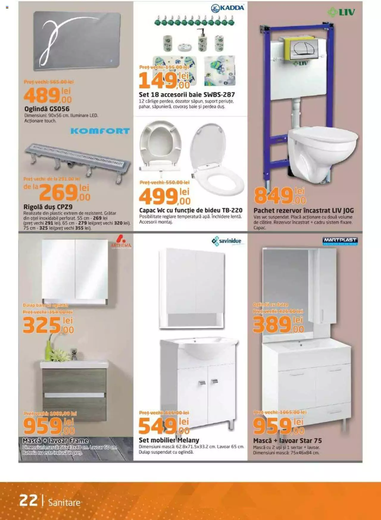 Catalog Dedeman 1 - 30 Iunie 2022 | Pagina 22