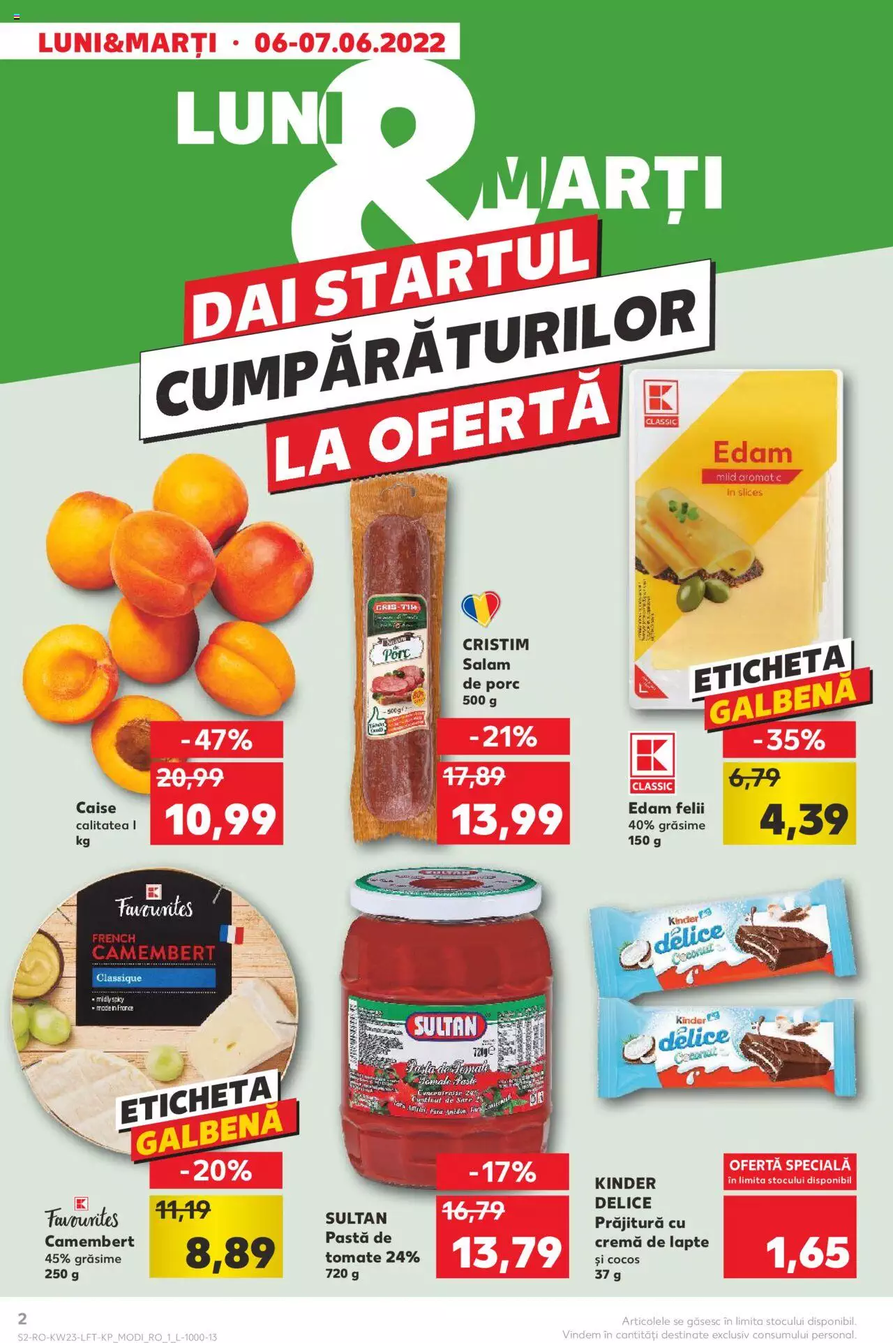 Catalog Kaufland 8 - 14 Iunie 2022 | Pagina 2