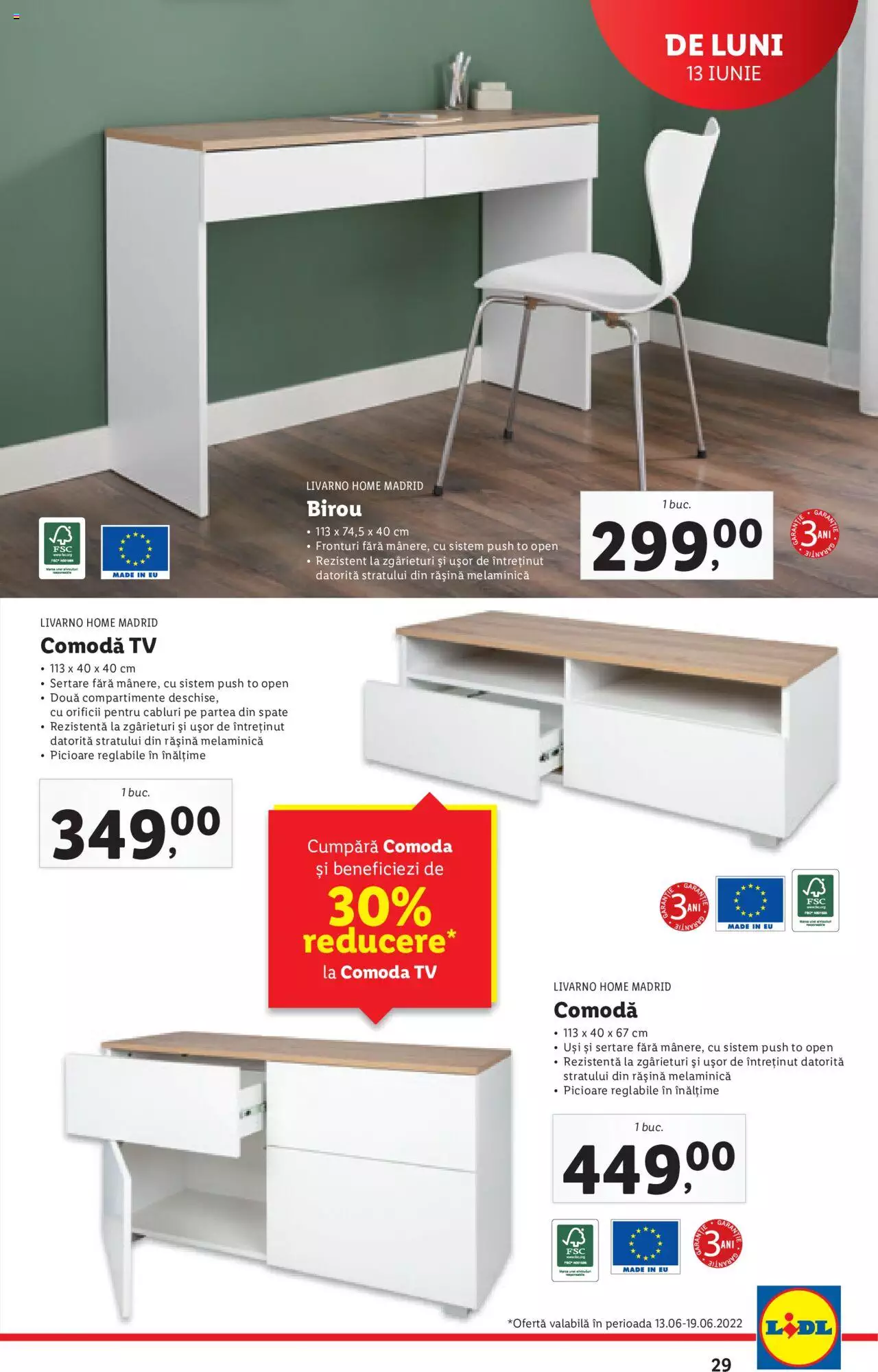 Catalog LIDL 13 - 19 Iunie 2022 | Pagina 29