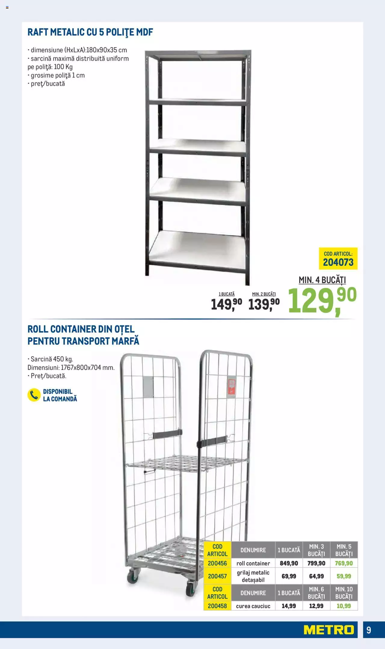 Catalog METRO 1 Aprilie - 30 Iunie 2022 | Pagina 9