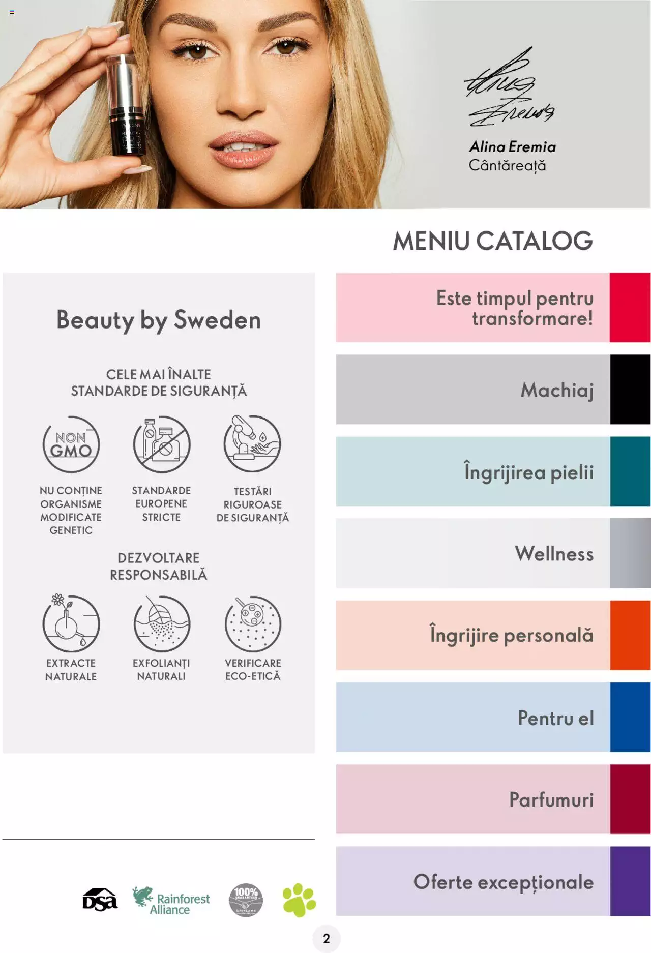 Catalog Oriflame 31 Mai - 21 Iunie 2022 | Pagina 2