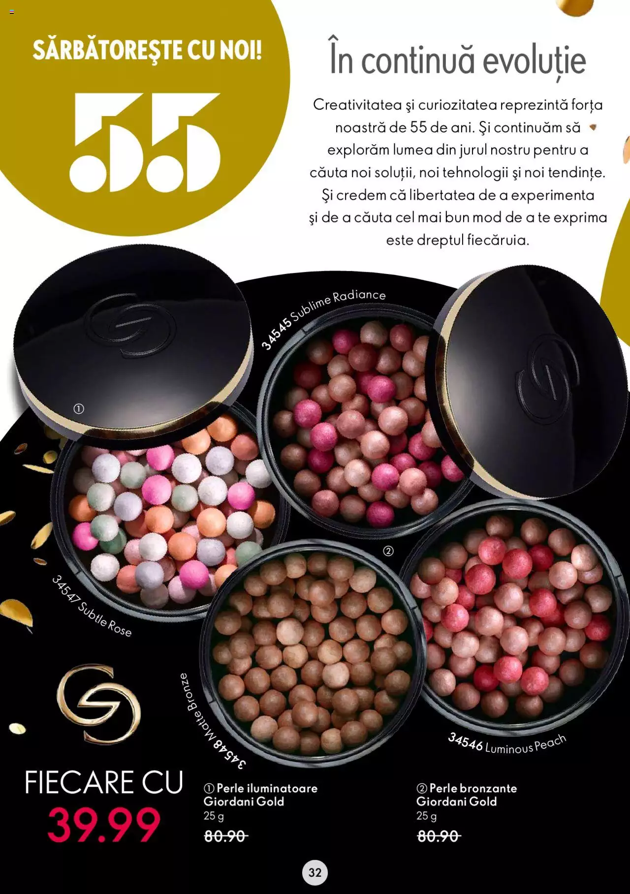Catalog Oriflame 31 Mai - 21 Iunie 2022 | Pagina 32
