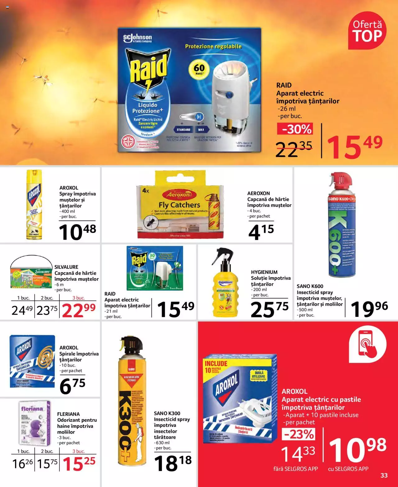 Catalog Selgros 10 - 23 Iunie 2022 | Pagina 33