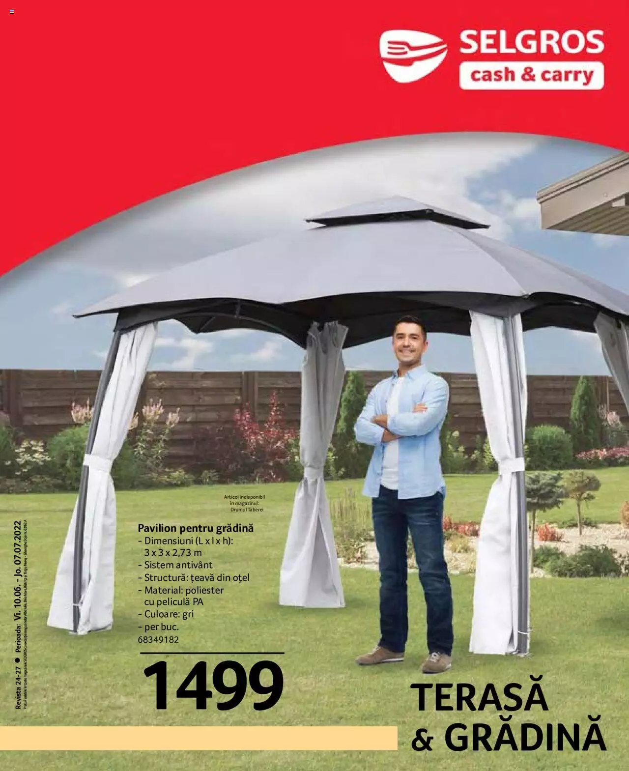 Catalog Selgros 10 Iunie - 7 Iulie 2022 | Pagina 1
