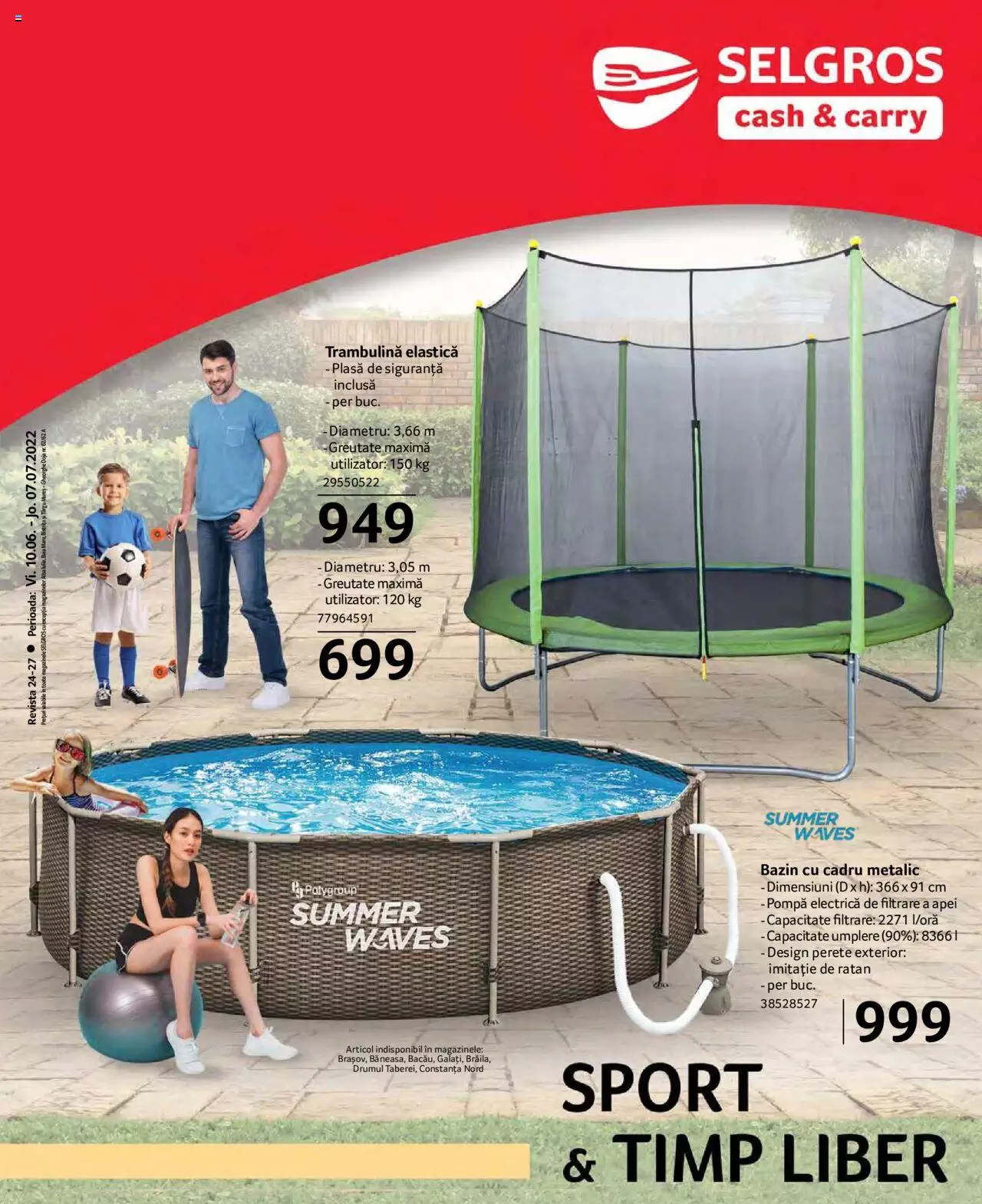 Catalog Selgros 10 Iunie - 7 Iulie 2022 | Pagina 1