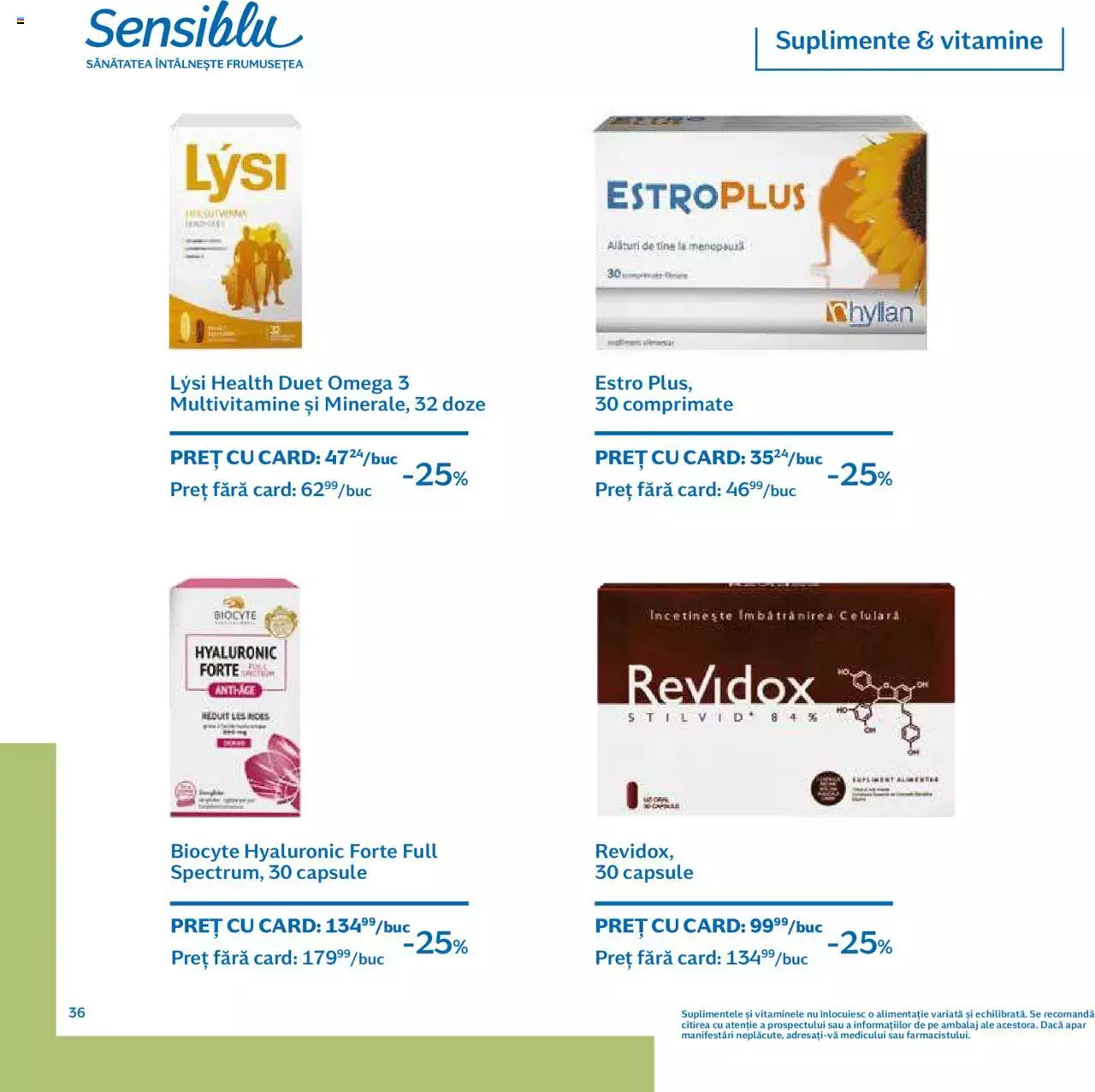 Catalog Sensiblu 1 Mai - 30 Iunie 2022 | Pagina 36