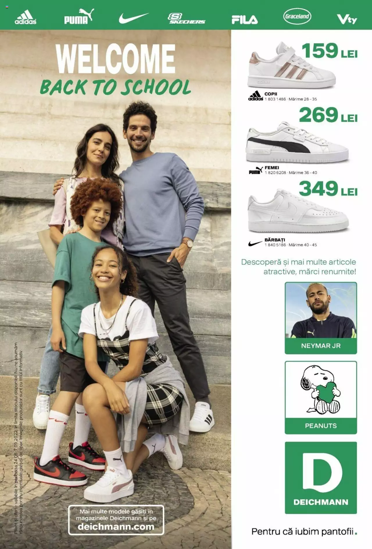 Catalog Deichmann 24 August - 7 Septembrie 2022 | Pagina 1