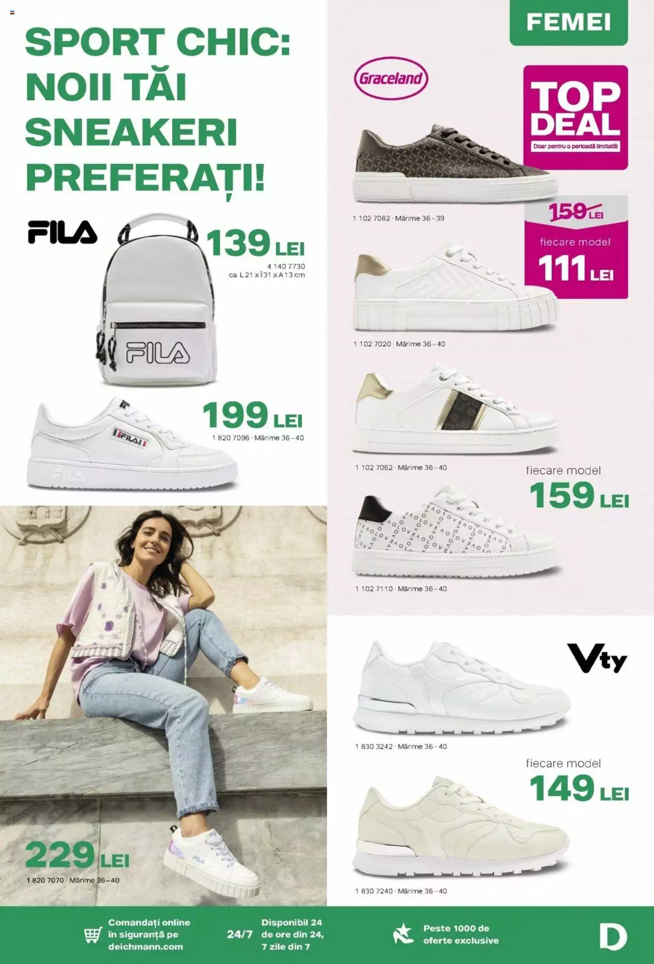 Catalog Deichmann 24 August - 7 Septembrie 2022 | Pagina 3