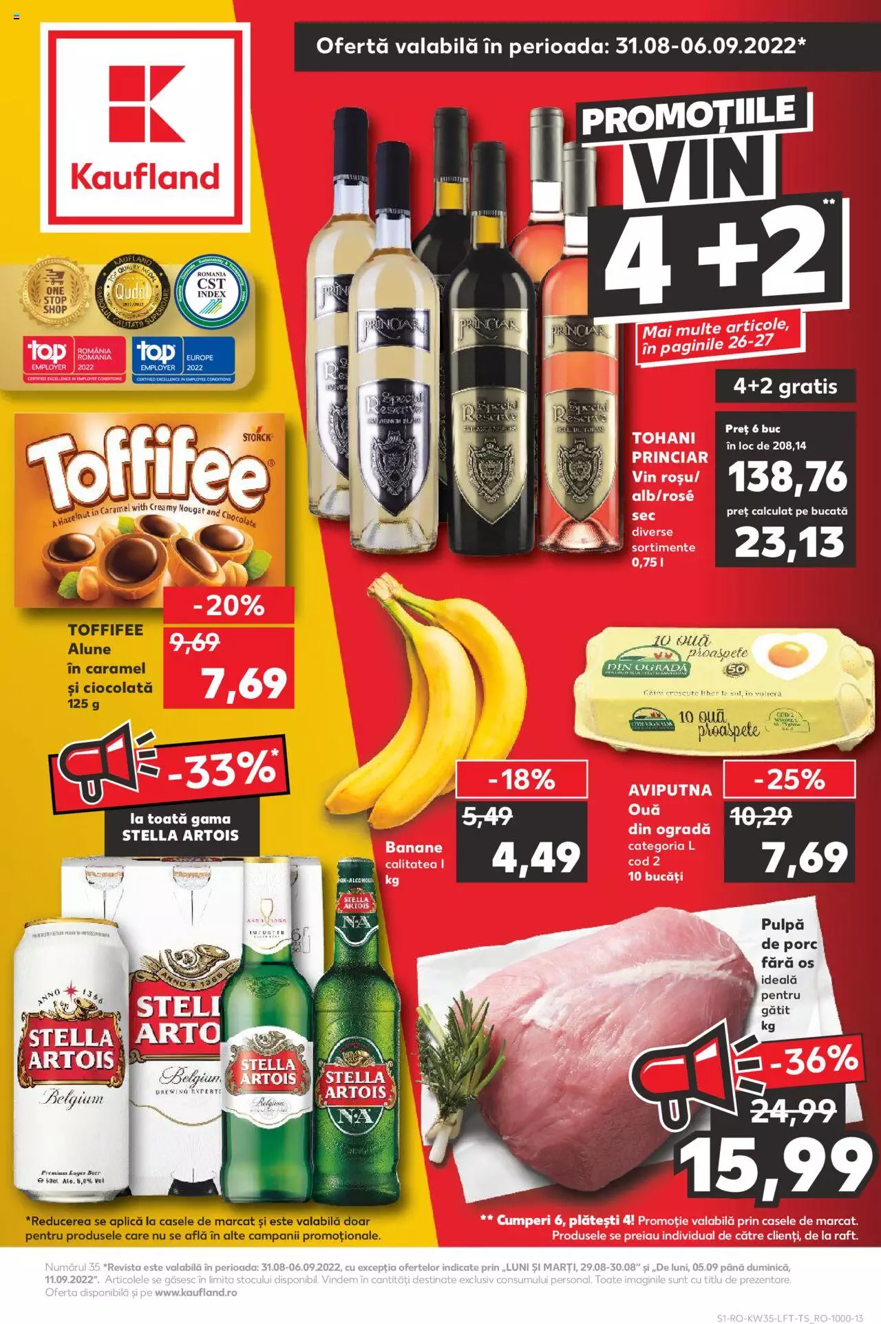 Catalog Kaufland 31 August - 6 Septembrie 2022 | Pagina 1