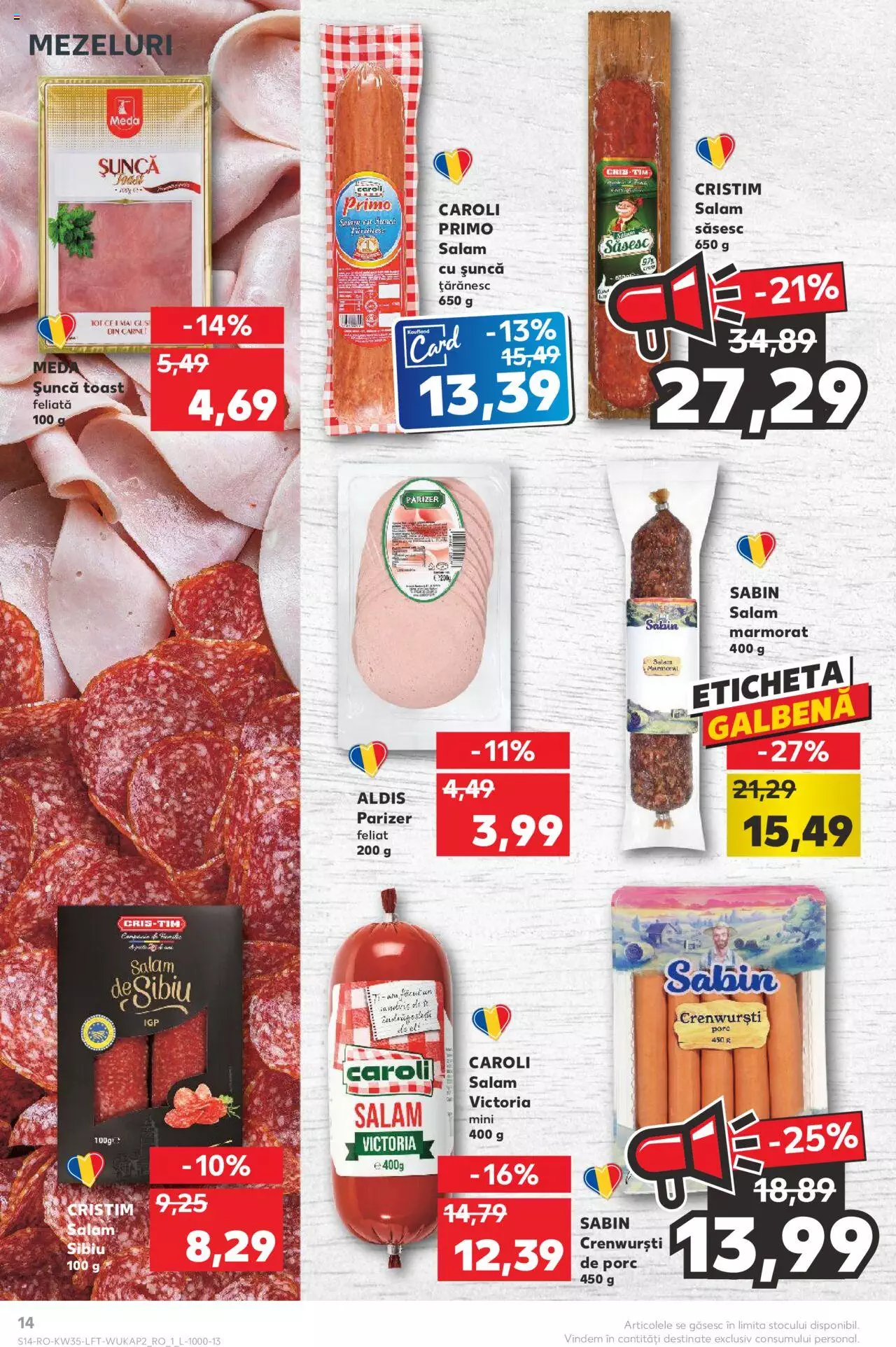 Catalog Kaufland 31 August - 6 Septembrie 2022 | Pagina 14