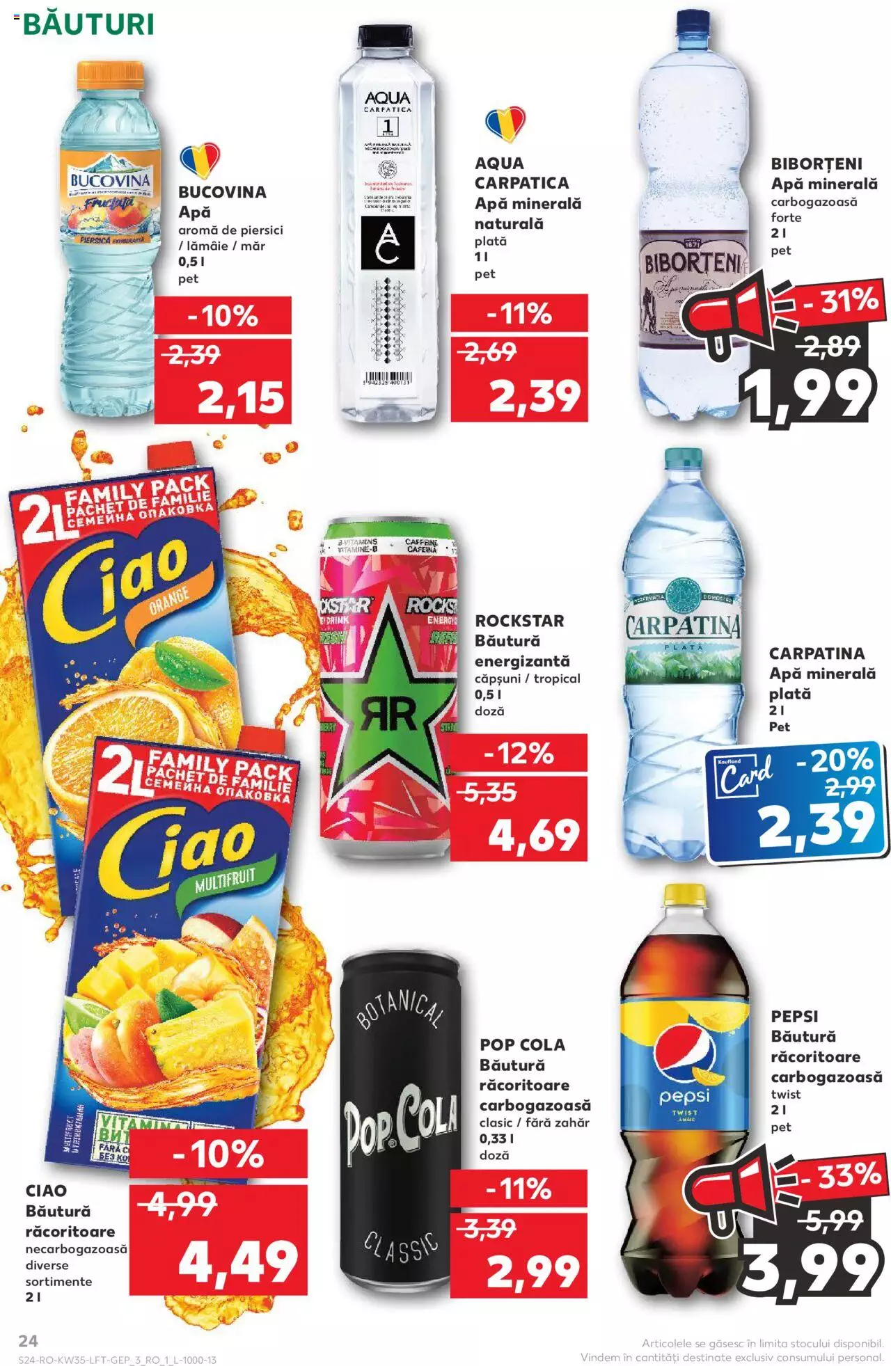 Catalog Kaufland 31 August - 6 Septembrie 2022 | Pagina 24