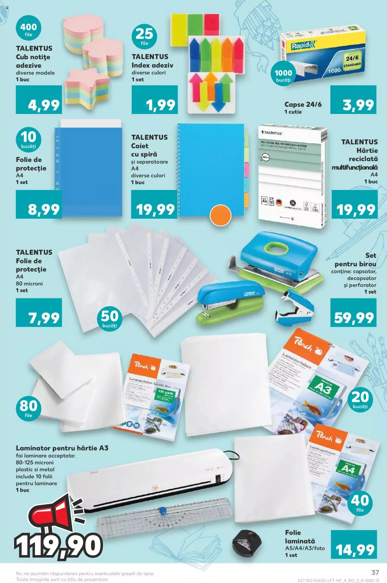 Catalog Kaufland 31 August - 6 Septembrie 2022 | Pagina 37
