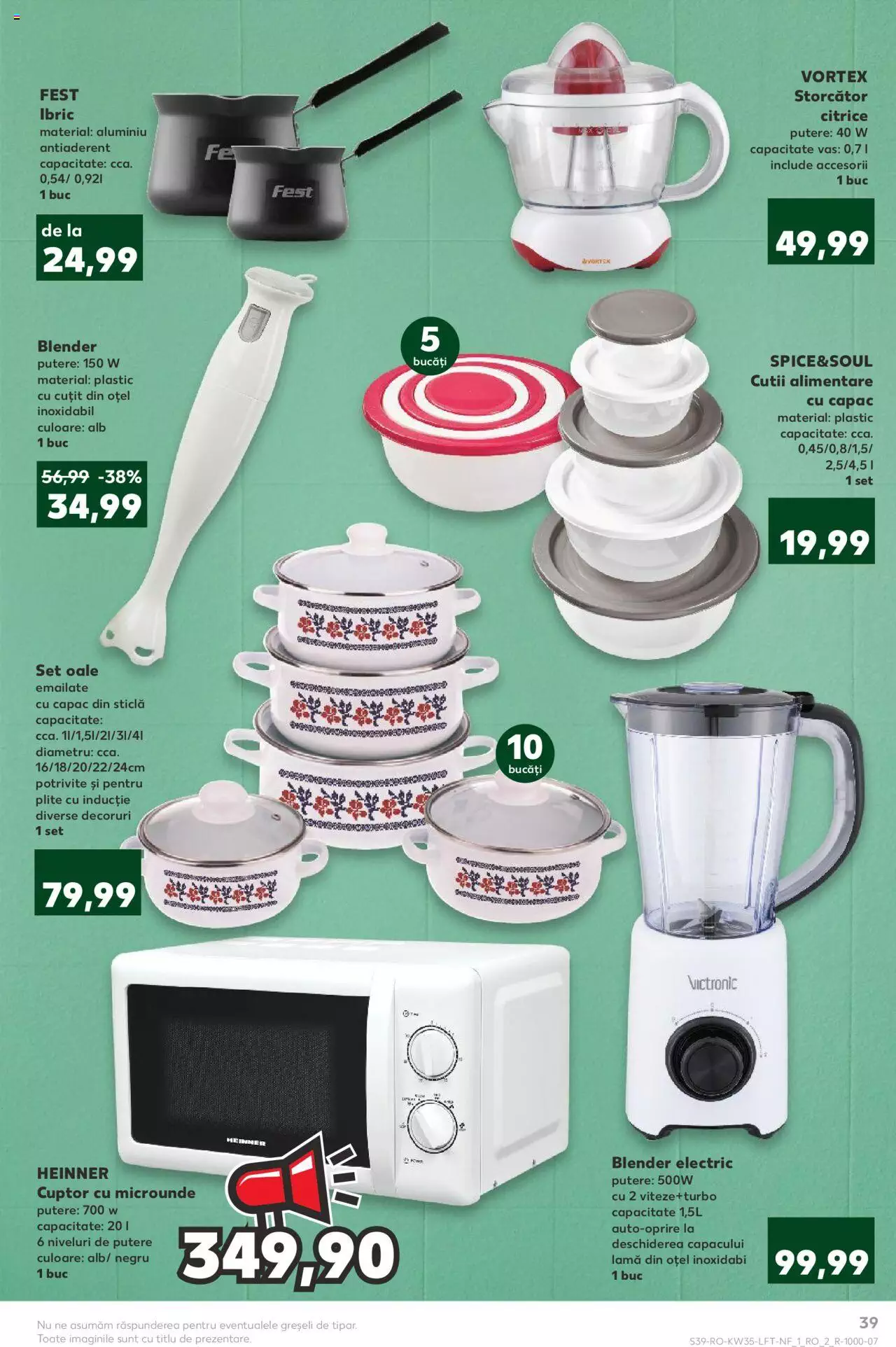 Catalog Kaufland 31 August - 6 Septembrie 2022 | Pagina 39