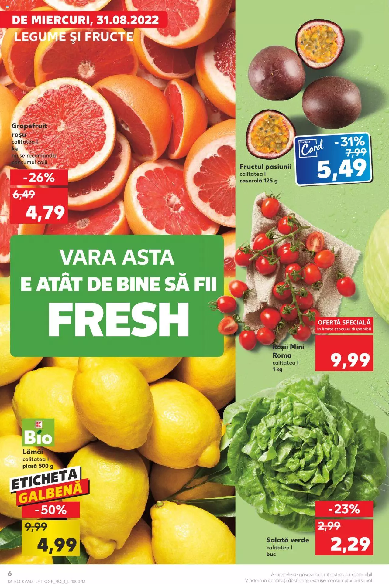 Catalog Kaufland 31 August - 6 Septembrie 2022 | Pagina 6