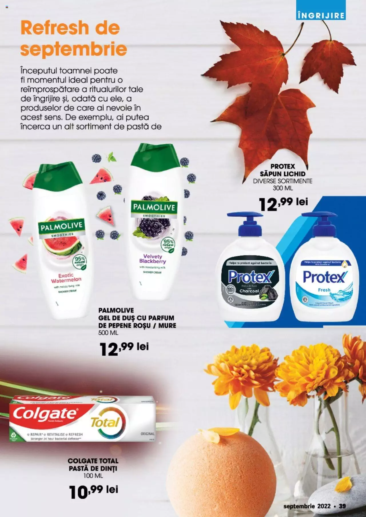 Catalog Mega Image 25 August - 28 Septembrie 2022 | Pagina 39