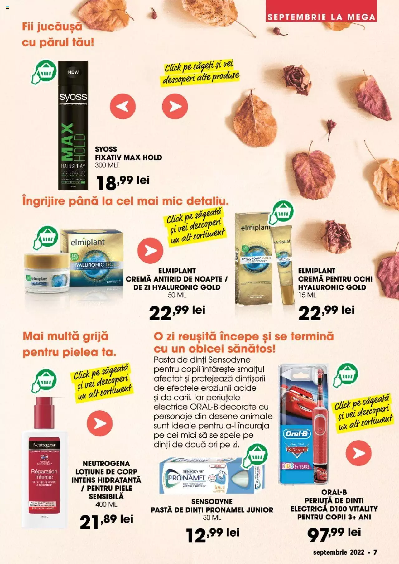 Catalog Mega Image 25 August - 28 Septembrie 2022 | Pagina 7
