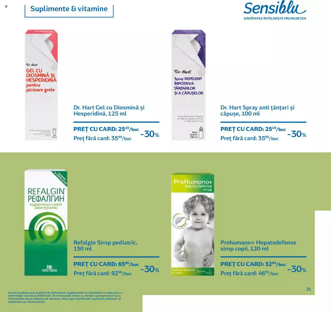 Catalog Sensiblu 1 Iulie - 31 August 2022 | Pagina 31