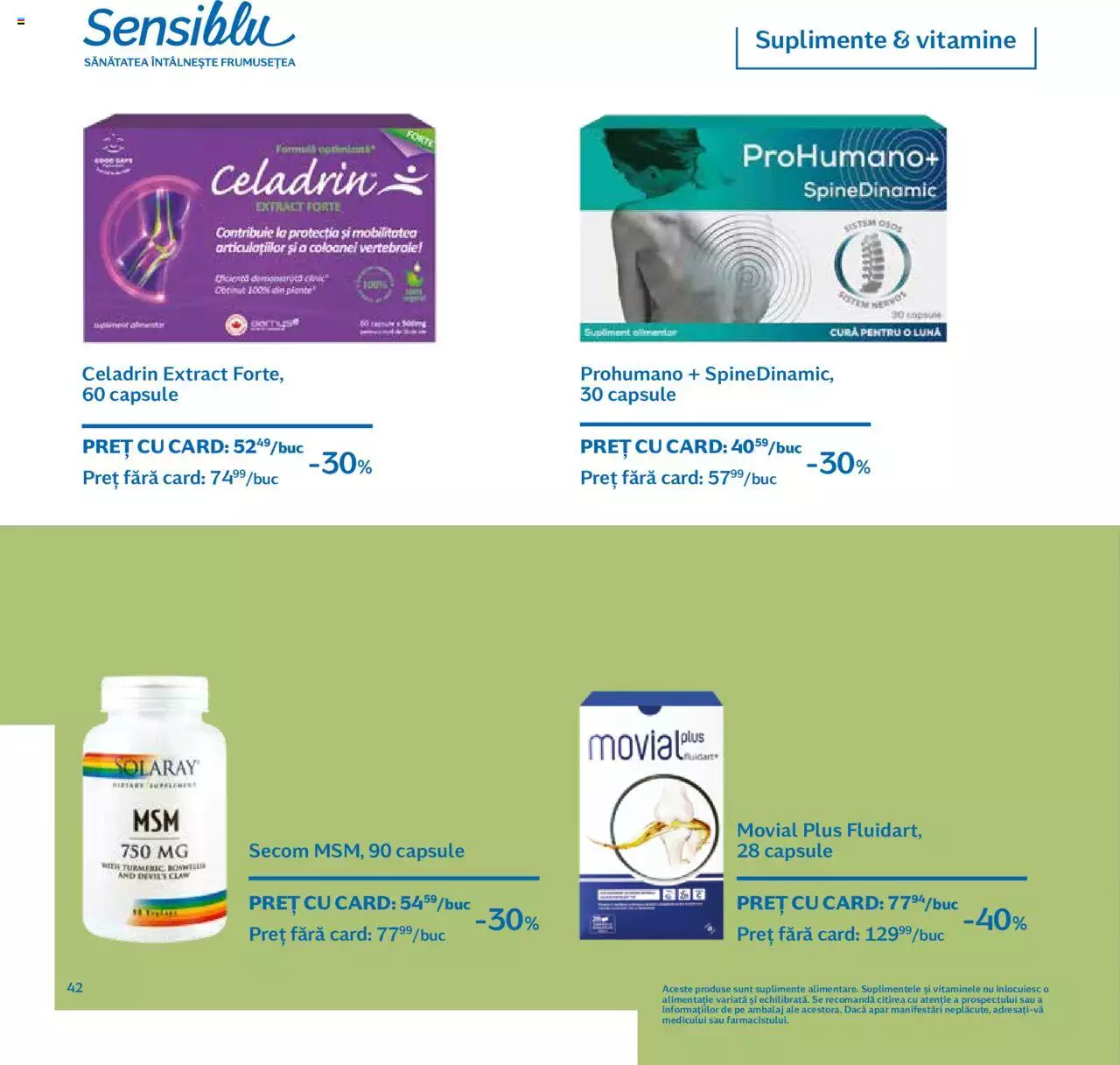 Catalog Sensiblu 1 Iulie - 31 August 2022 | Pagina 42