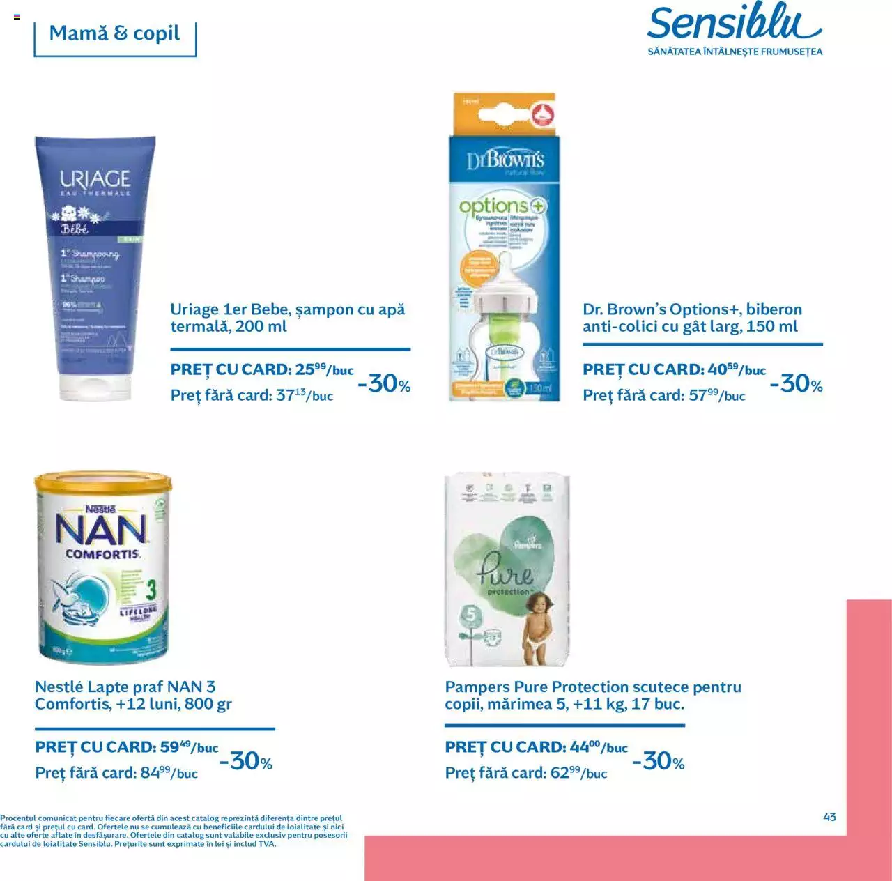 Catalog Sensiblu 1 Iulie - 31 August 2022 | Pagina 43