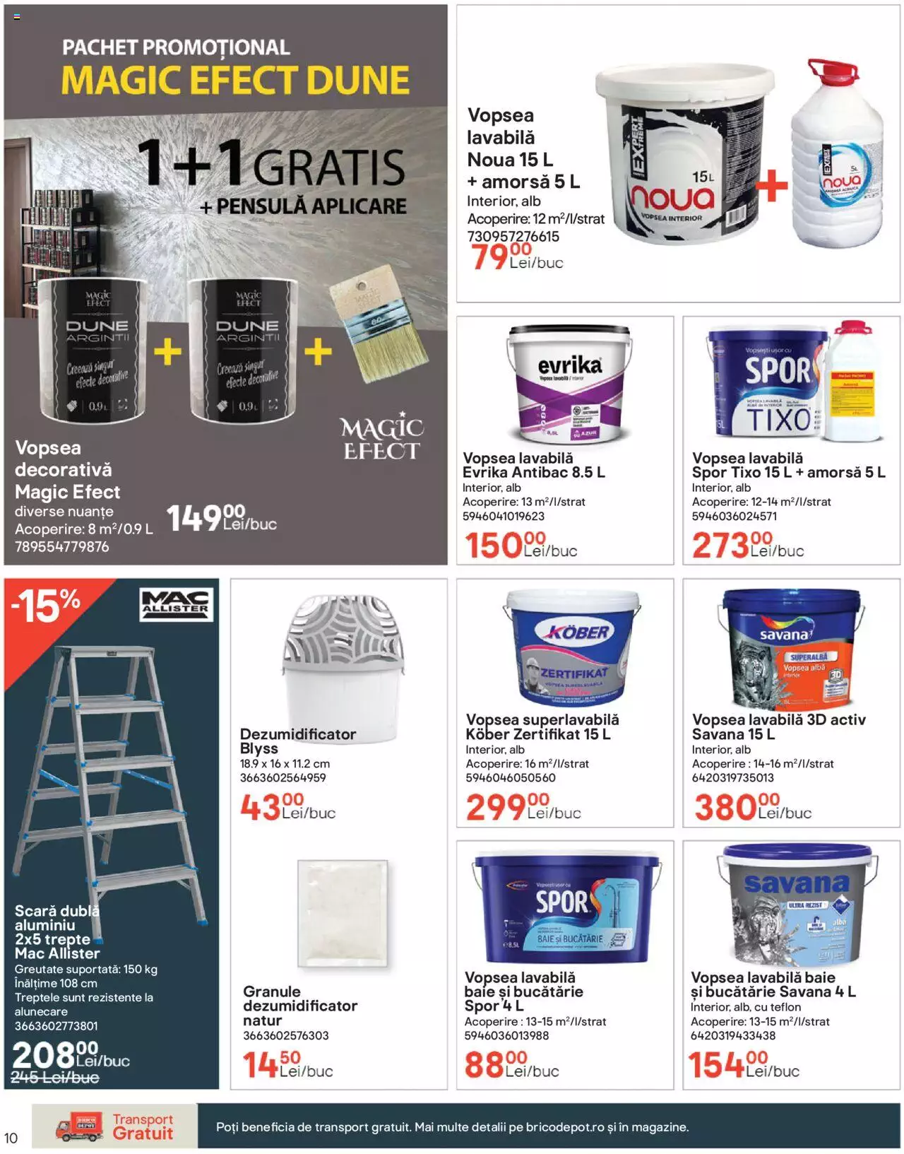 Catalog Brico Depot 28 Octombrie - 20 Noiembrie 2022 | Pagina 10