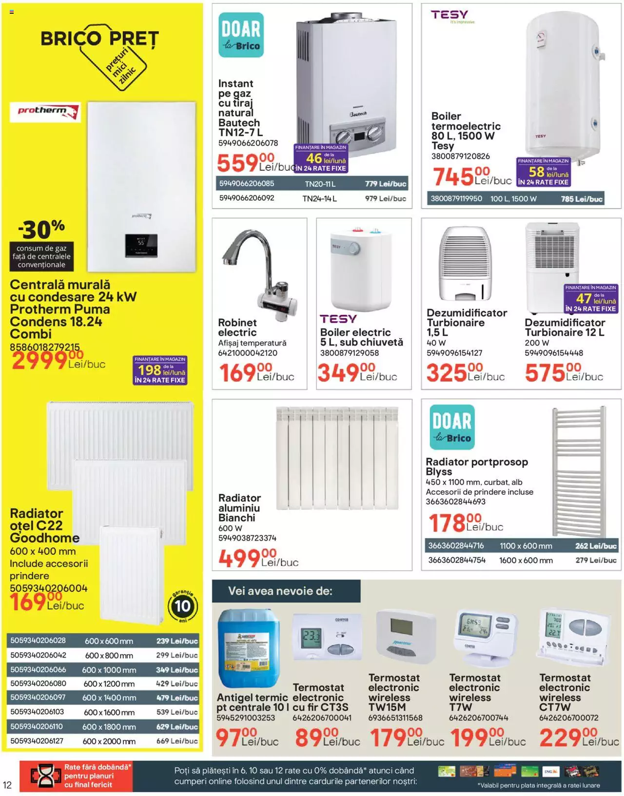 Catalog Brico Depot 28 Octombrie - 20 Noiembrie 2022 | Pagina 12