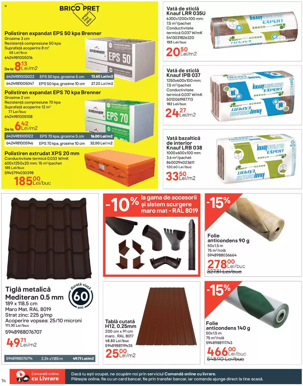 Catalog Brico Depot 28 Octombrie - 20 Noiembrie 2022 | Pagina 14