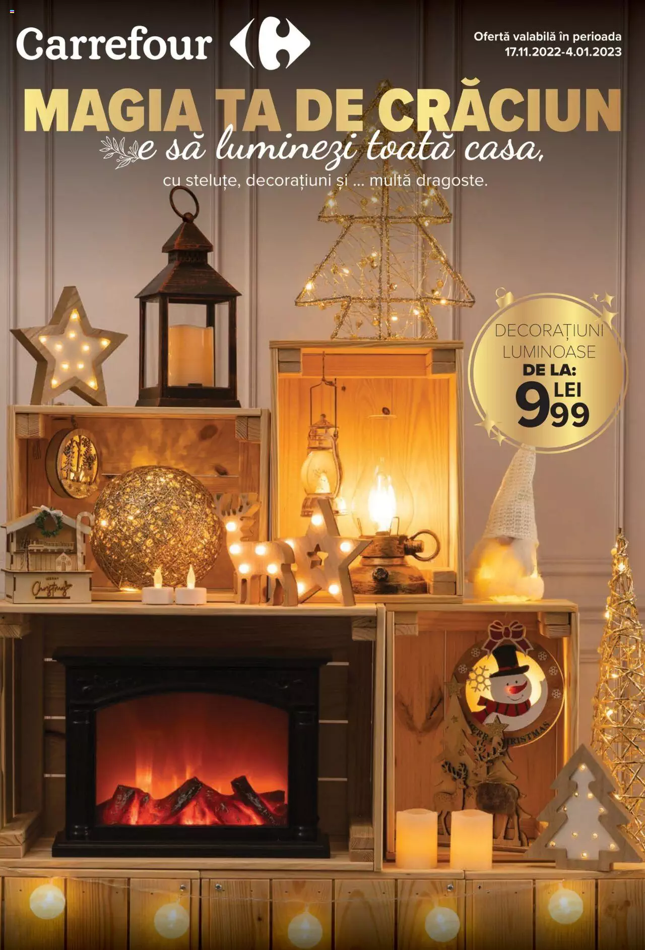 Catalog Carrefour 17 Noiembrie 2022 - 4 Ianuarie 2023 | Pagina 1