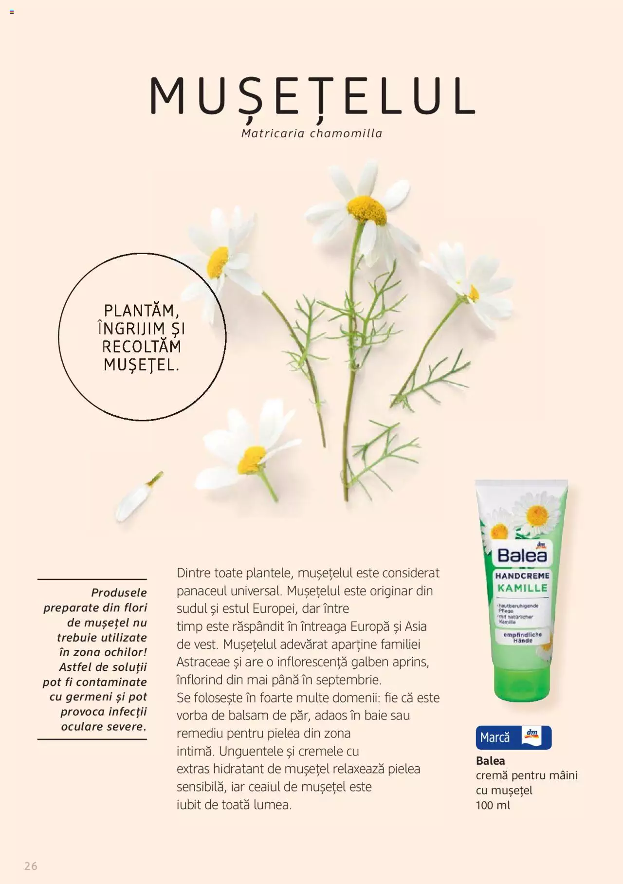 Catalog DM Drogerie Markt de Sâmbătă 1 2022 | Pagina 26