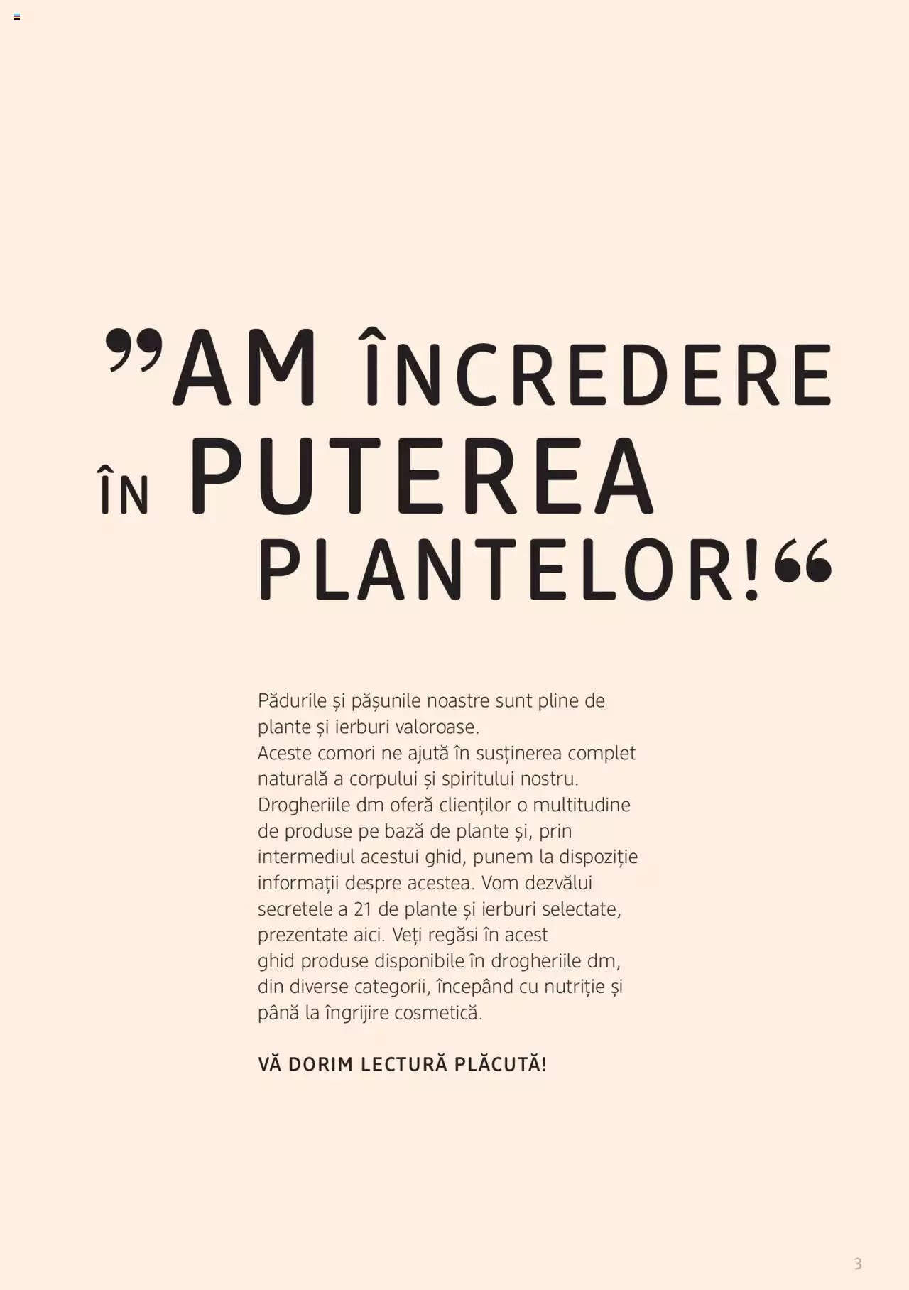 Catalog DM Drogerie Markt de Sâmbătă 1 2022 | Pagina 3