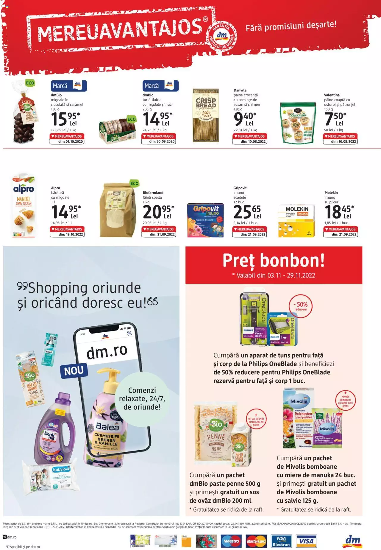 Catalog DM Drogerie Markt 3 - 29 Noiembrie 2022 | Pagina 4