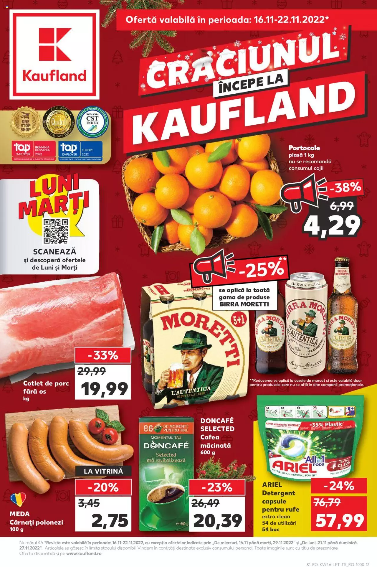 Catalog Kaufland 16 - 22 Noiembrie 2022 | Pagina 1