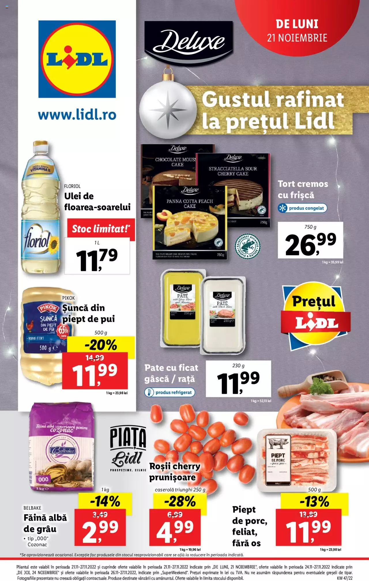 Catalog LIDL 21 - 27 Noiembrie 2022 | Pagina 1