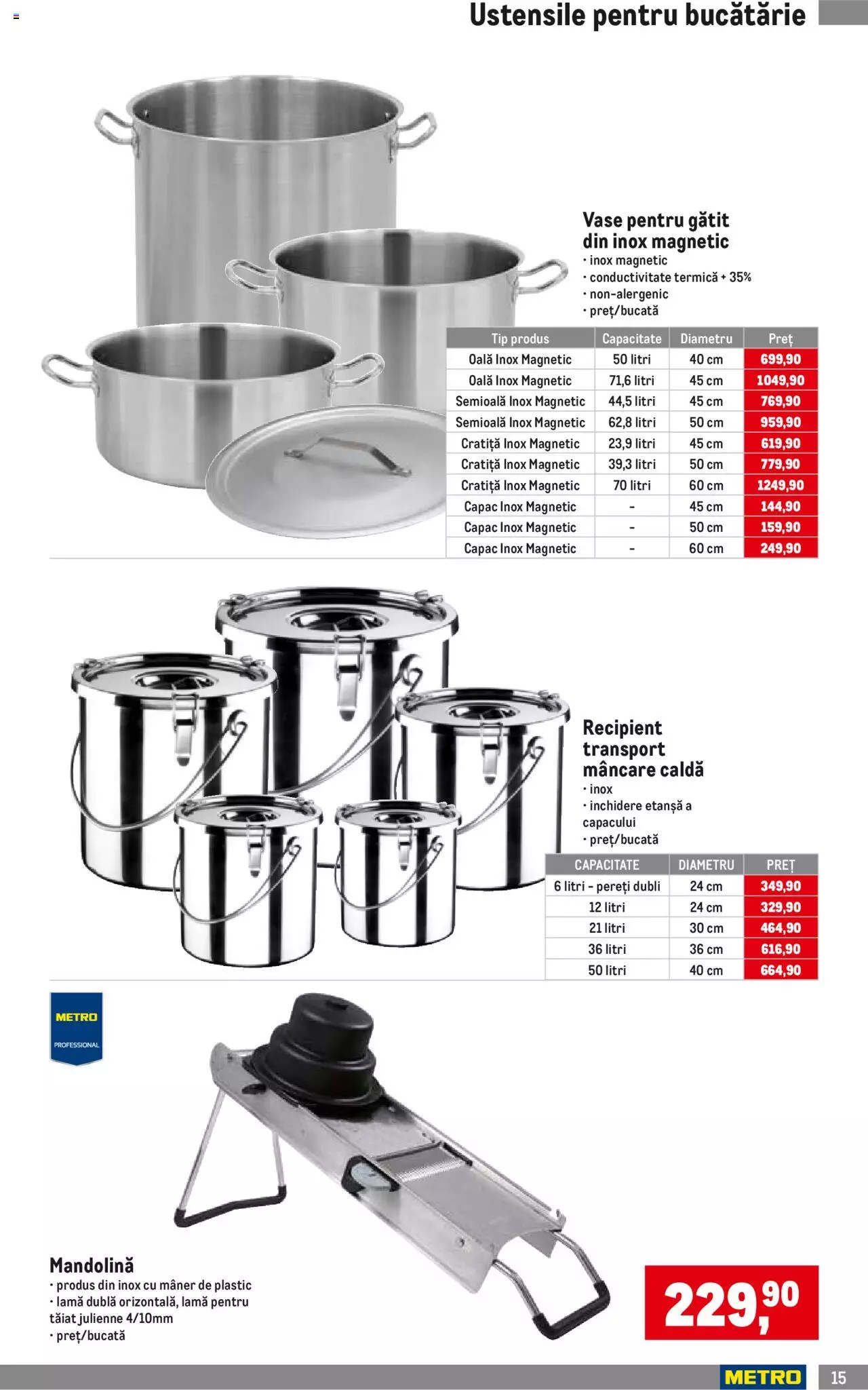 Catalog METRO 3 Octombrie 2022 - 2 Ianuarie 2023 | Pagina 15