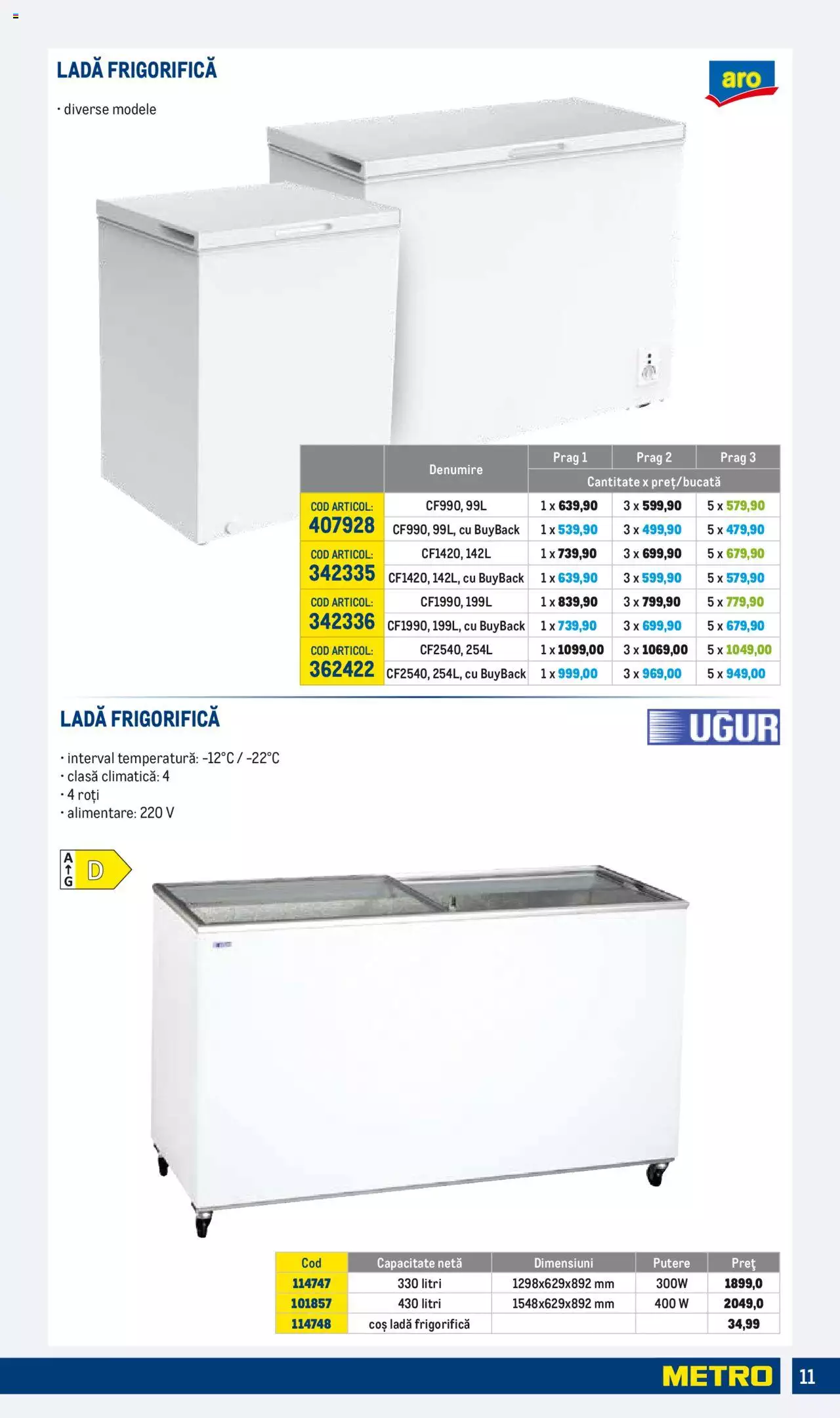 Catalog METRO 3 Octombrie 2022 - 2 Ianuarie 2023 | Pagina 11
