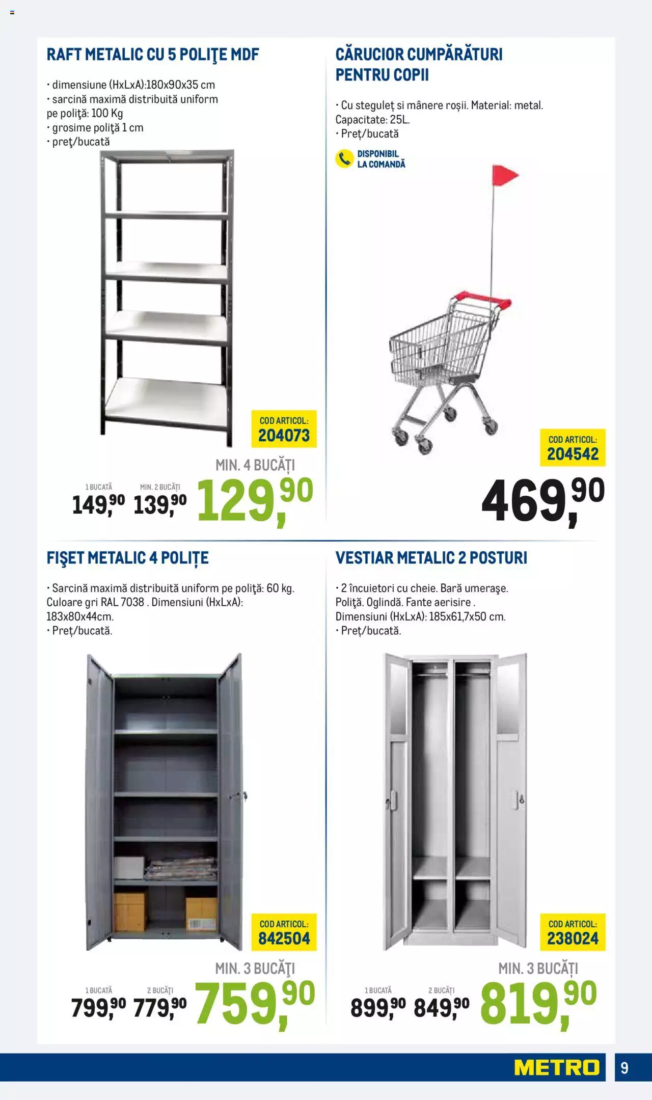 Catalog METRO 3 Octombrie 2022 - 2 Ianuarie 2023 | Pagina 9