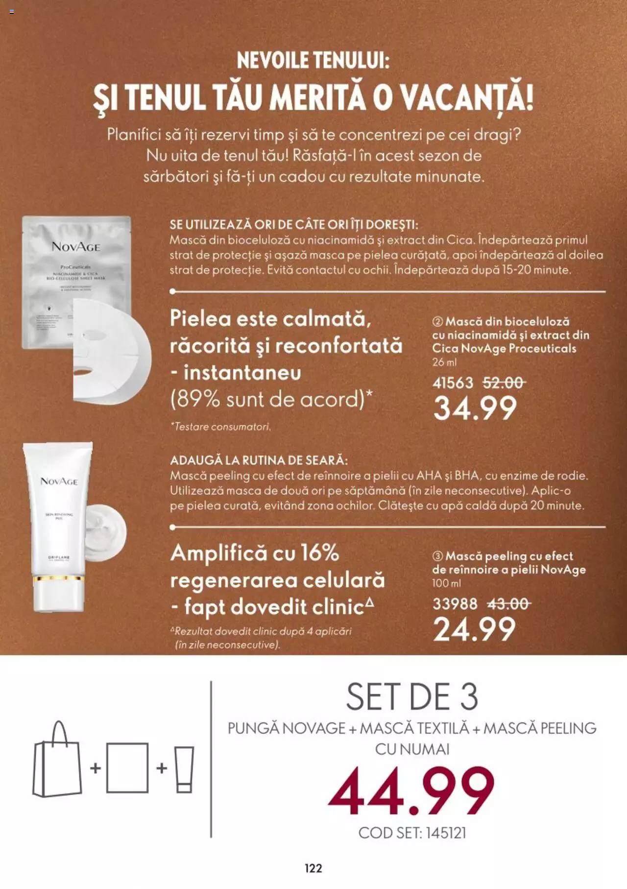 Catalog Oriflame 19 Noiembrie - 9 Decembrie 2022 | Pagina 122