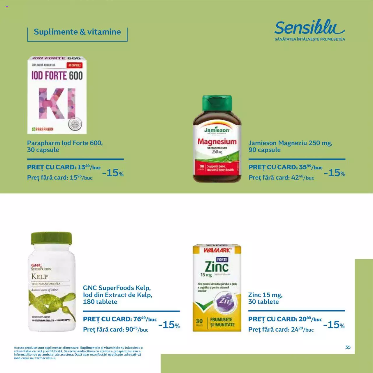 Catalog Sensiblu 1 Septembrie - 31 Octombrie 2022 | Pagina 35