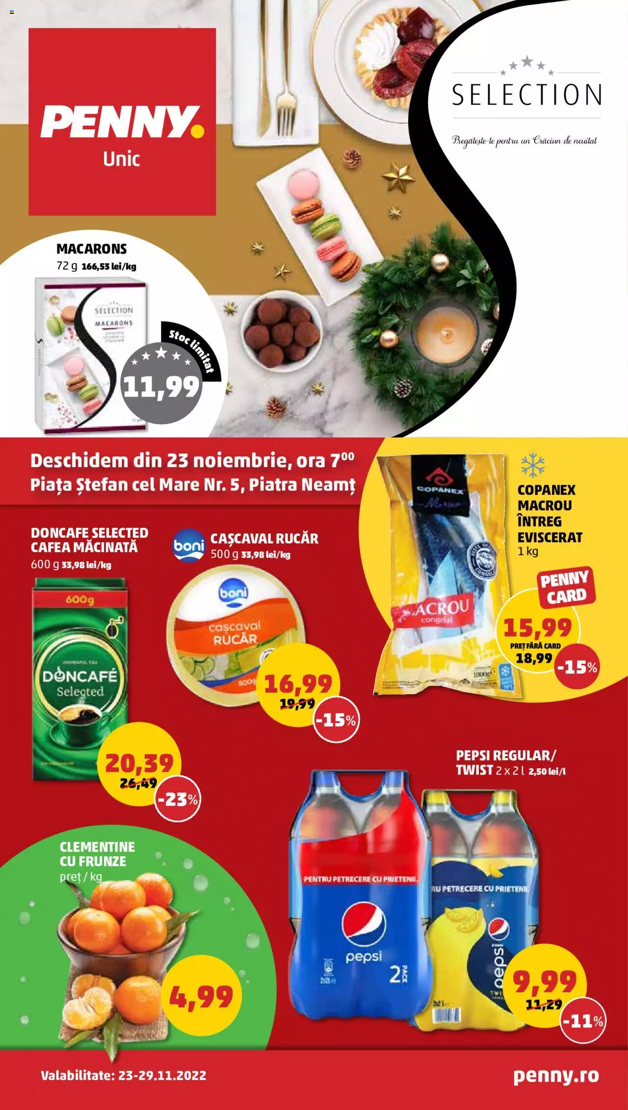 Catalog PENNY Market 23 - 29 Noiembrie 2022 | Pagina 1