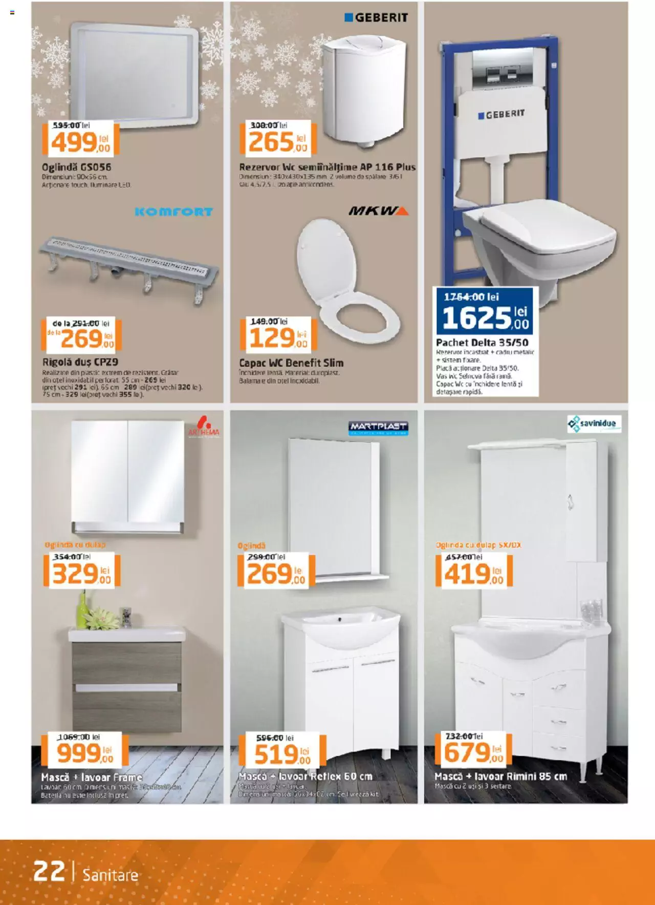 Catalog Dedeman 1 - 31 Decembrie 2022 | Pagina 22