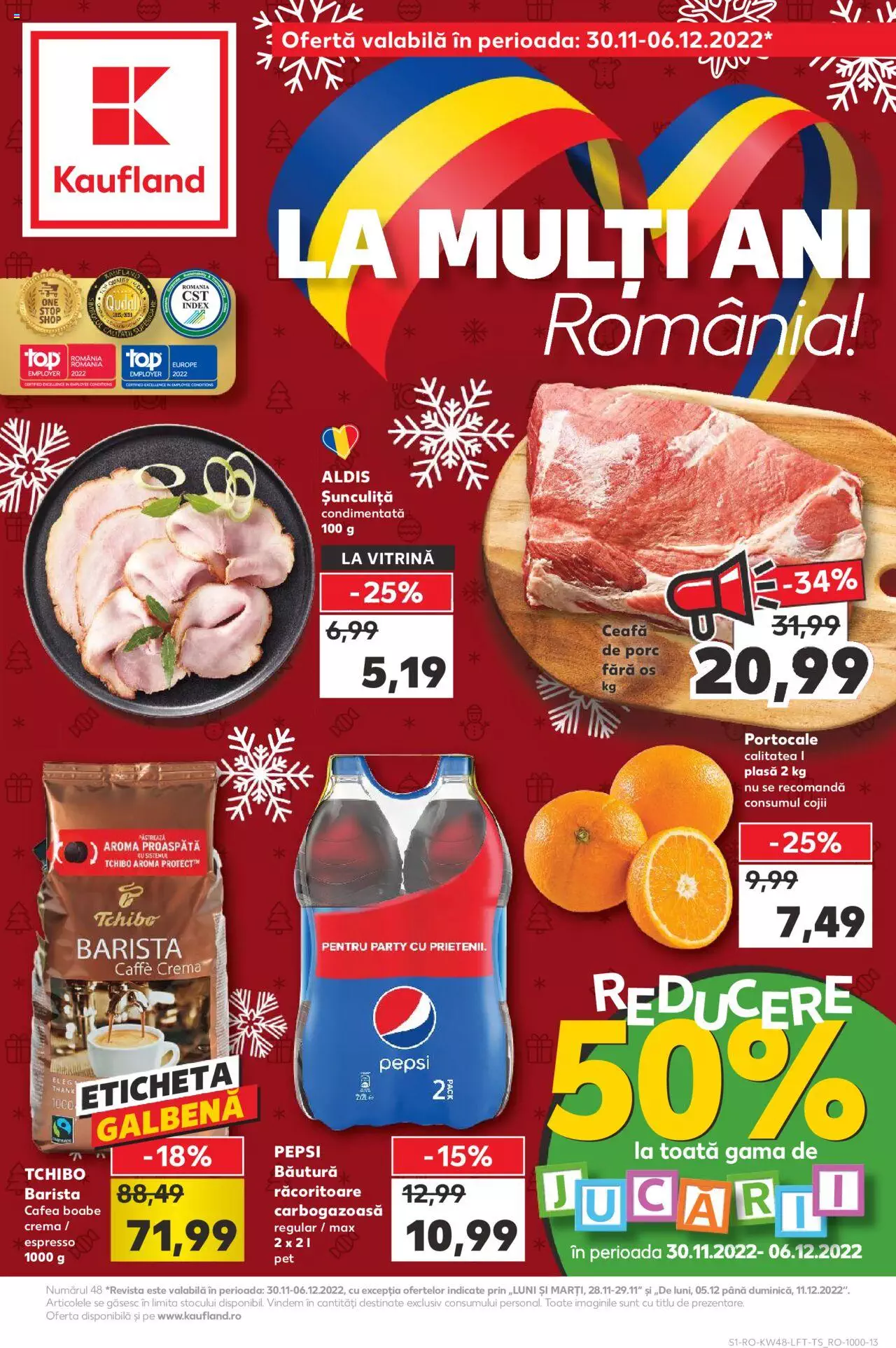 Catalog Kaufland 30 Noiembrie - 6 Decembrie 2022 | Pagina 1
