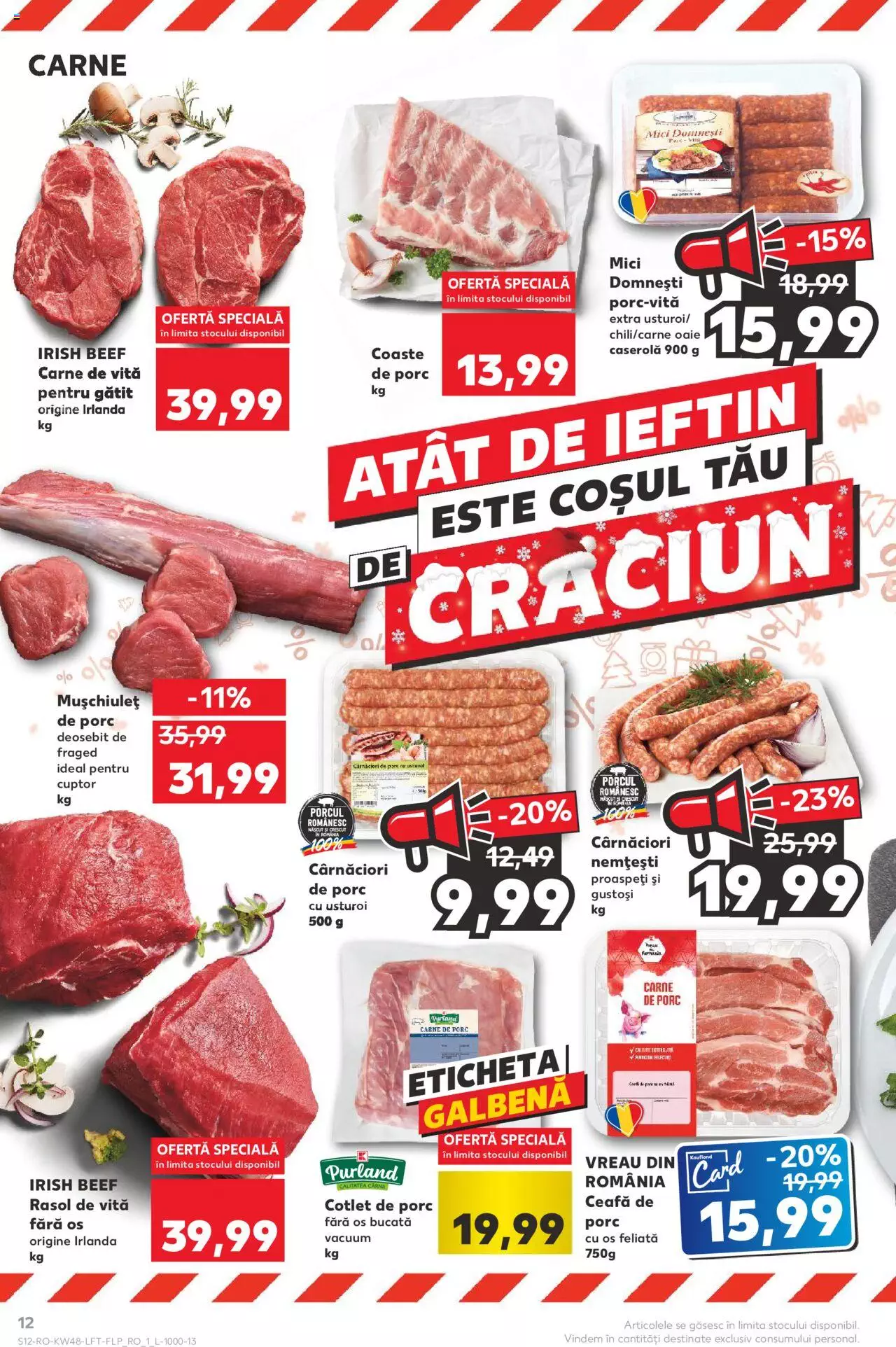Catalog Kaufland 30 Noiembrie - 6 Decembrie 2022 | Pagina 12