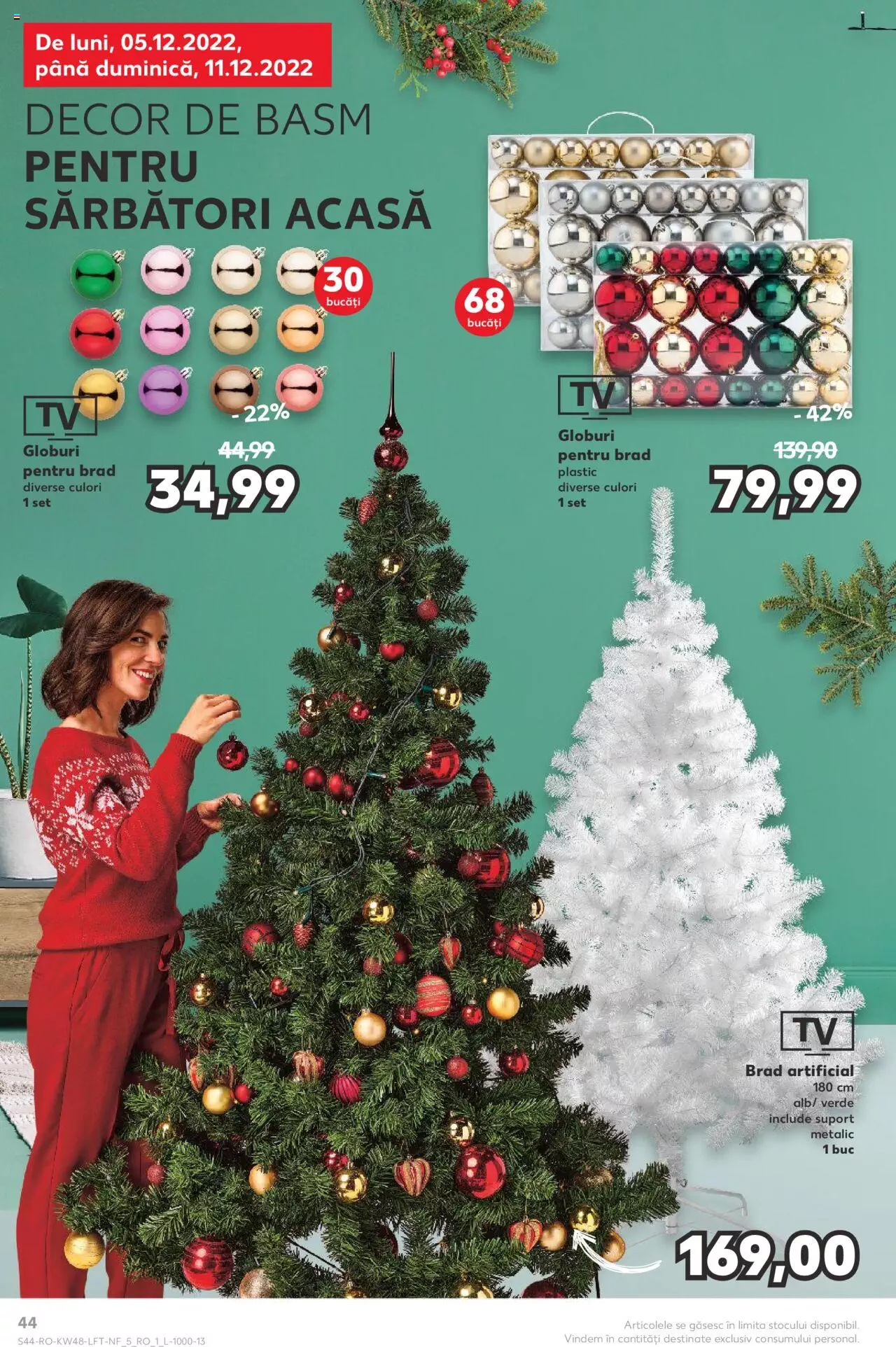 Catalog Kaufland 30 Noiembrie - 6 Decembrie 2022 | Pagina 44