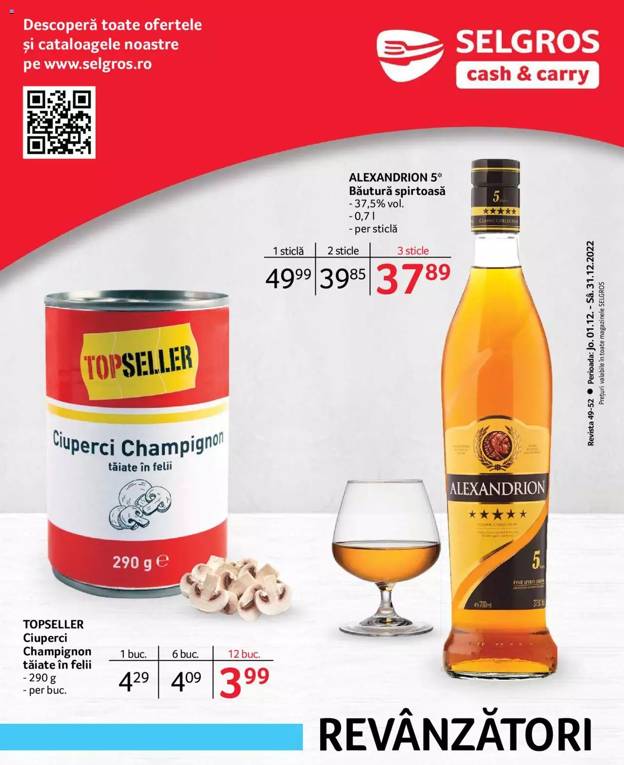 Catalog Selgros 1 - 31 Decembrie 2022 | Pagina 1