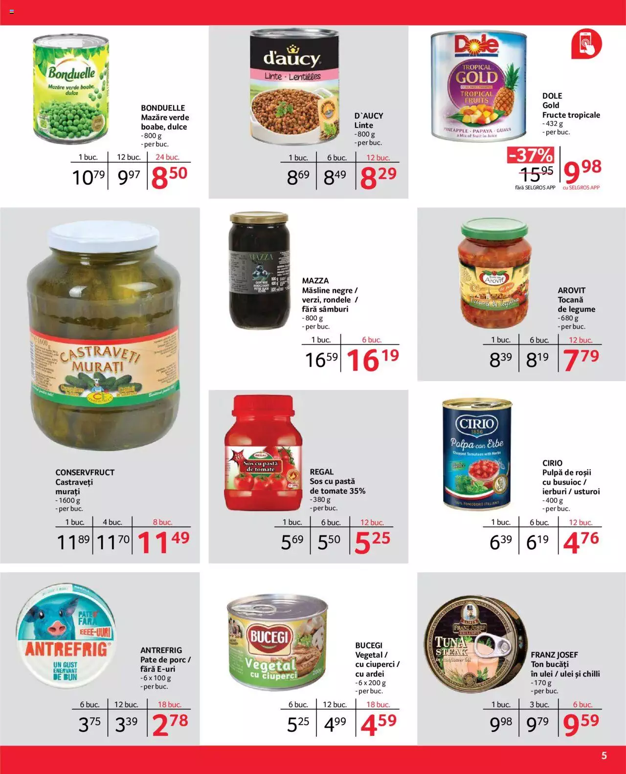 Catalog Selgros 1 - 31 Decembrie 2022 | Pagina 5