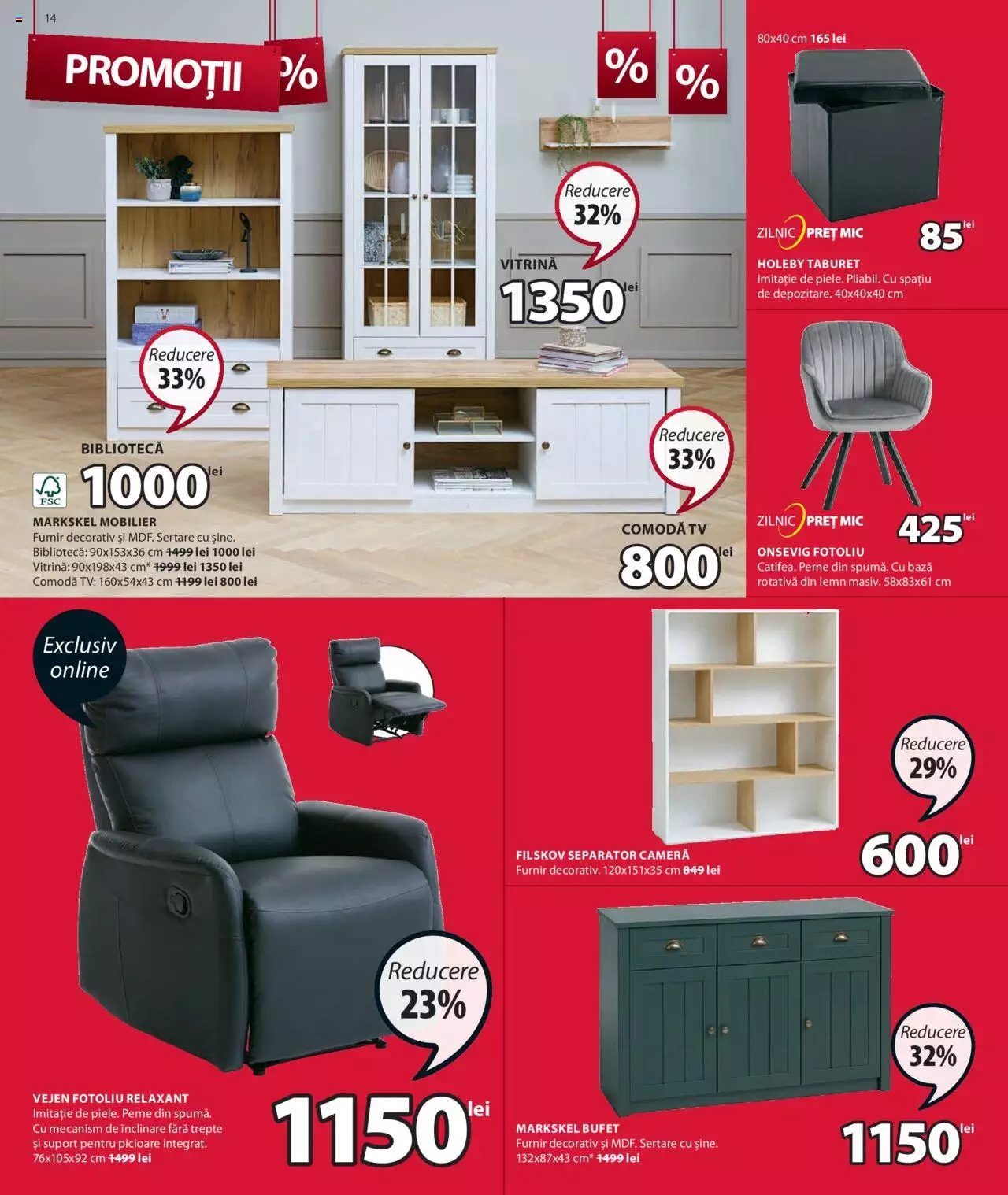 Catalog JYSK 29 Decembrie 2022 - 25 Ianuarie 2023 | Pagina 14