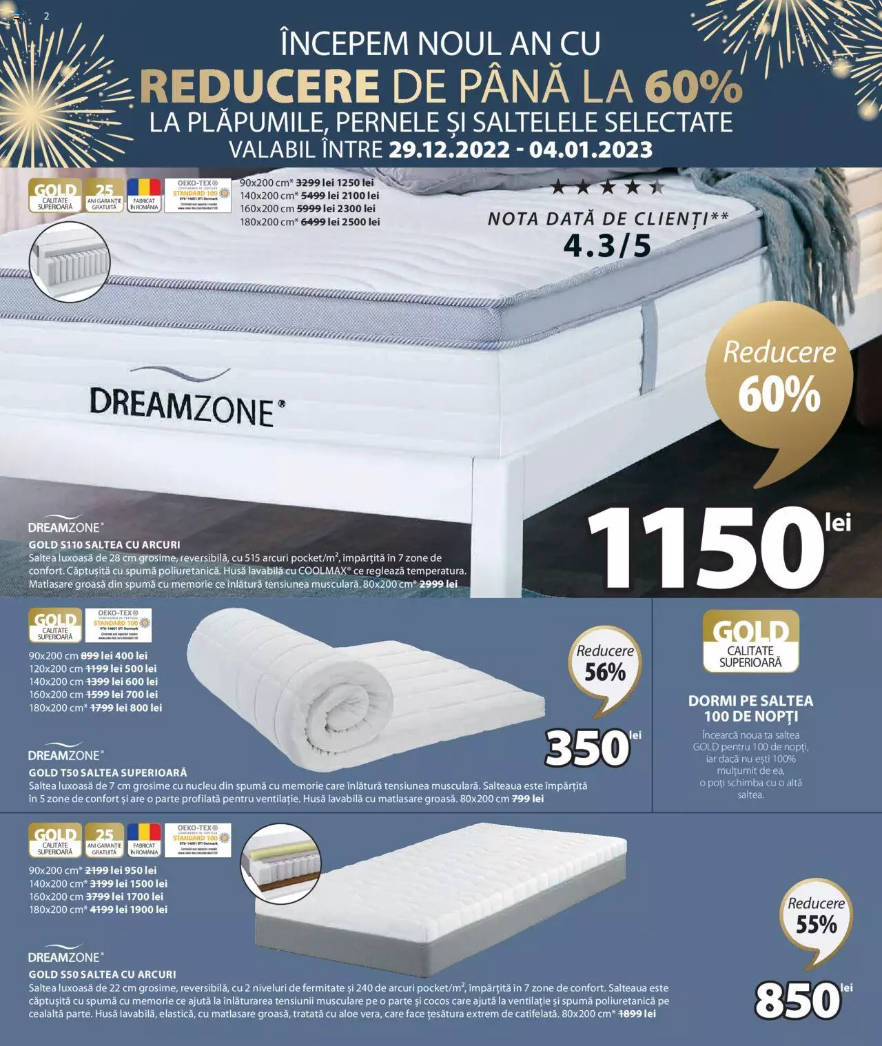 Catalog JYSK 29 Decembrie 2022 - 25 Ianuarie 2023 | Pagina 2