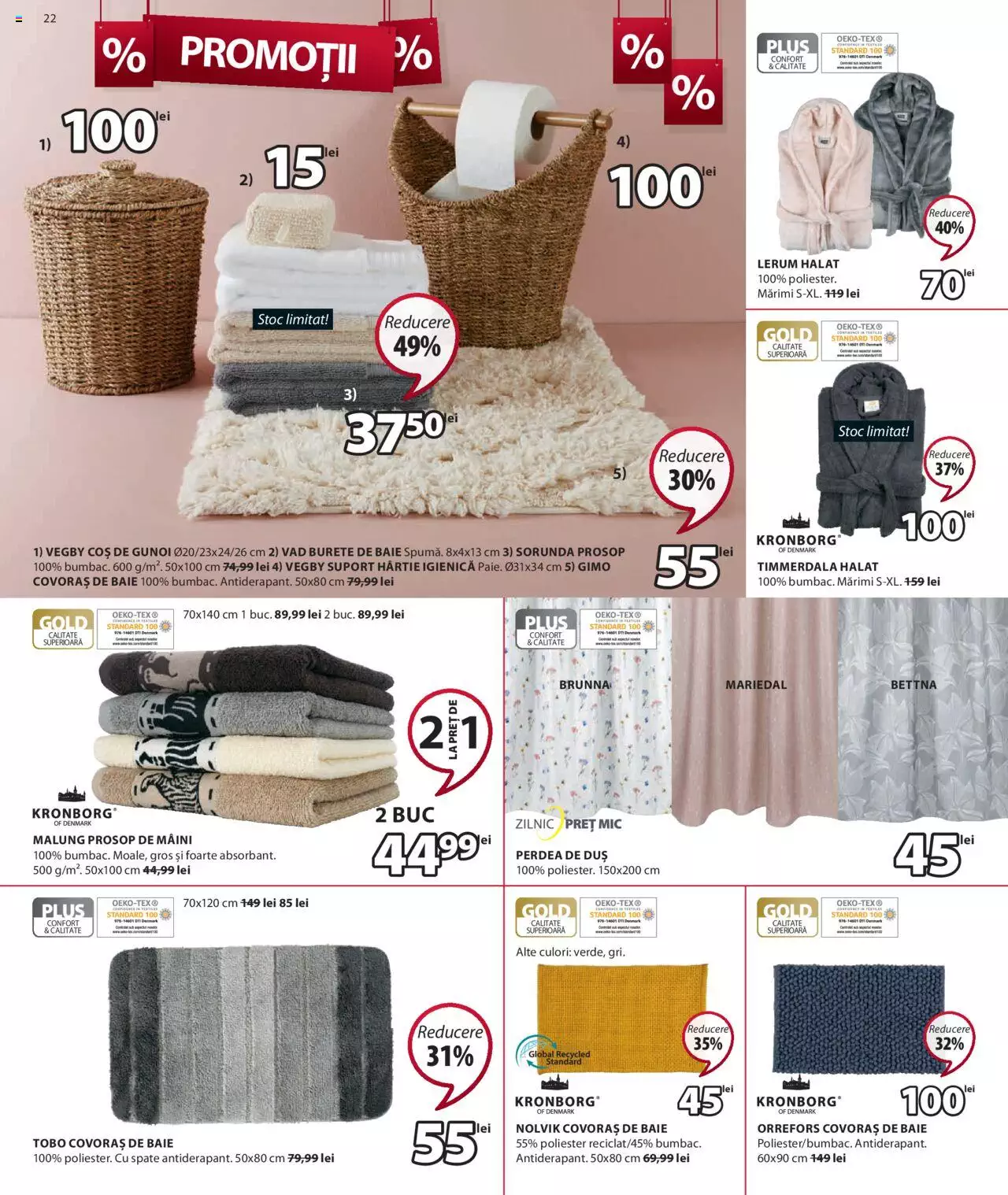 Catalog JYSK 29 Decembrie 2022 - 25 Ianuarie 2023 | Pagina 22