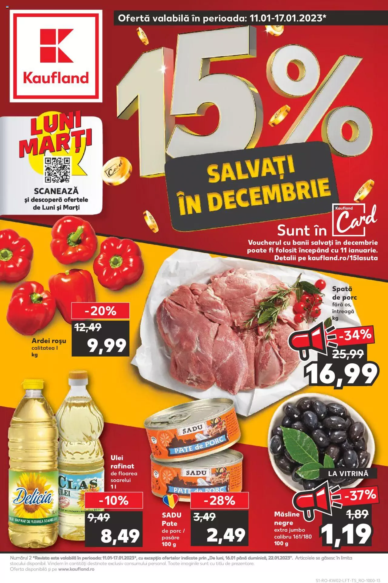 Catalog Kaufland 11 - 17 Ianuarie 2023 | Pagina 1
