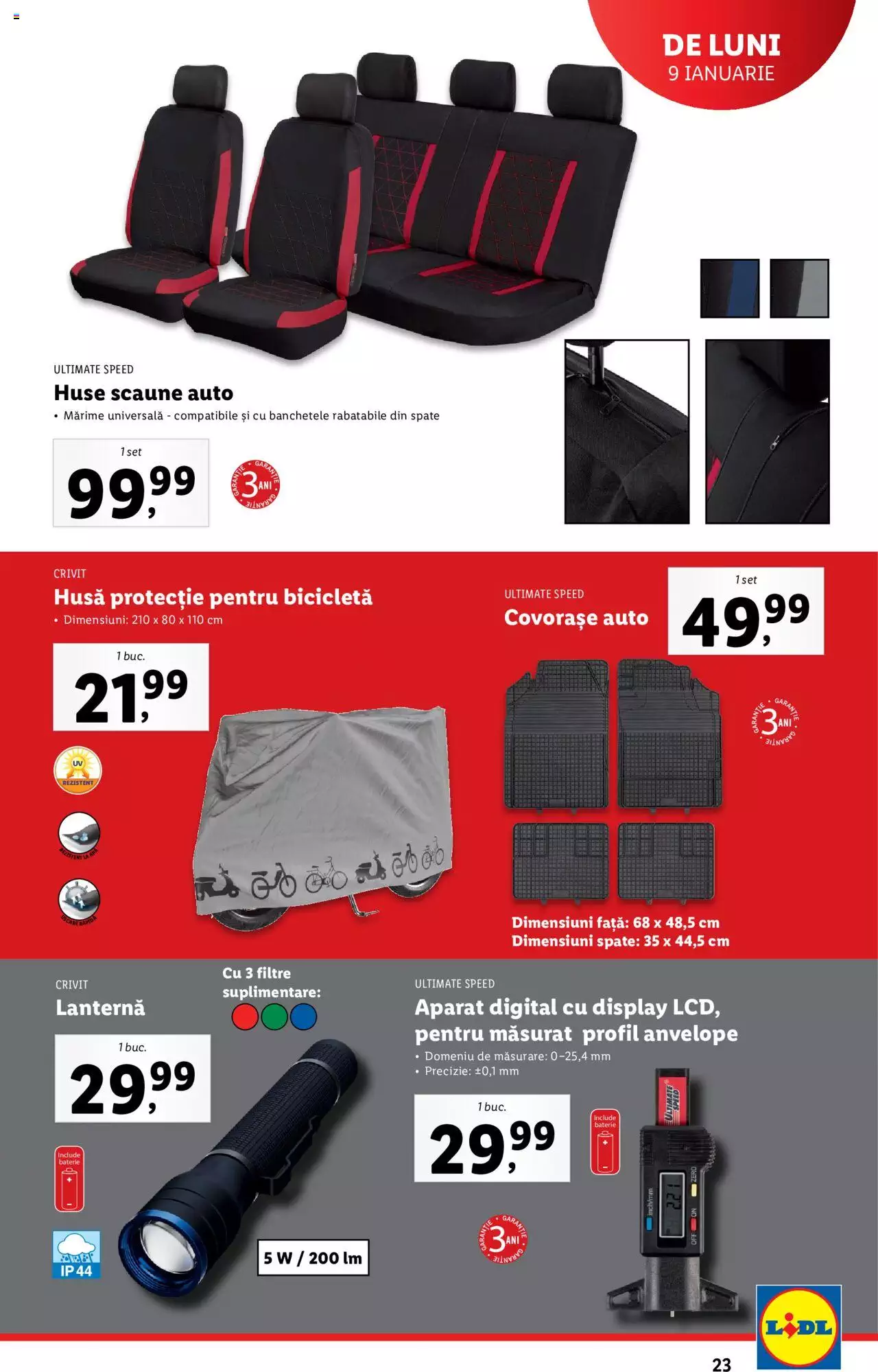 Catalog LIDL 9 - 15 Ianuarie 2023 | Pagina 23